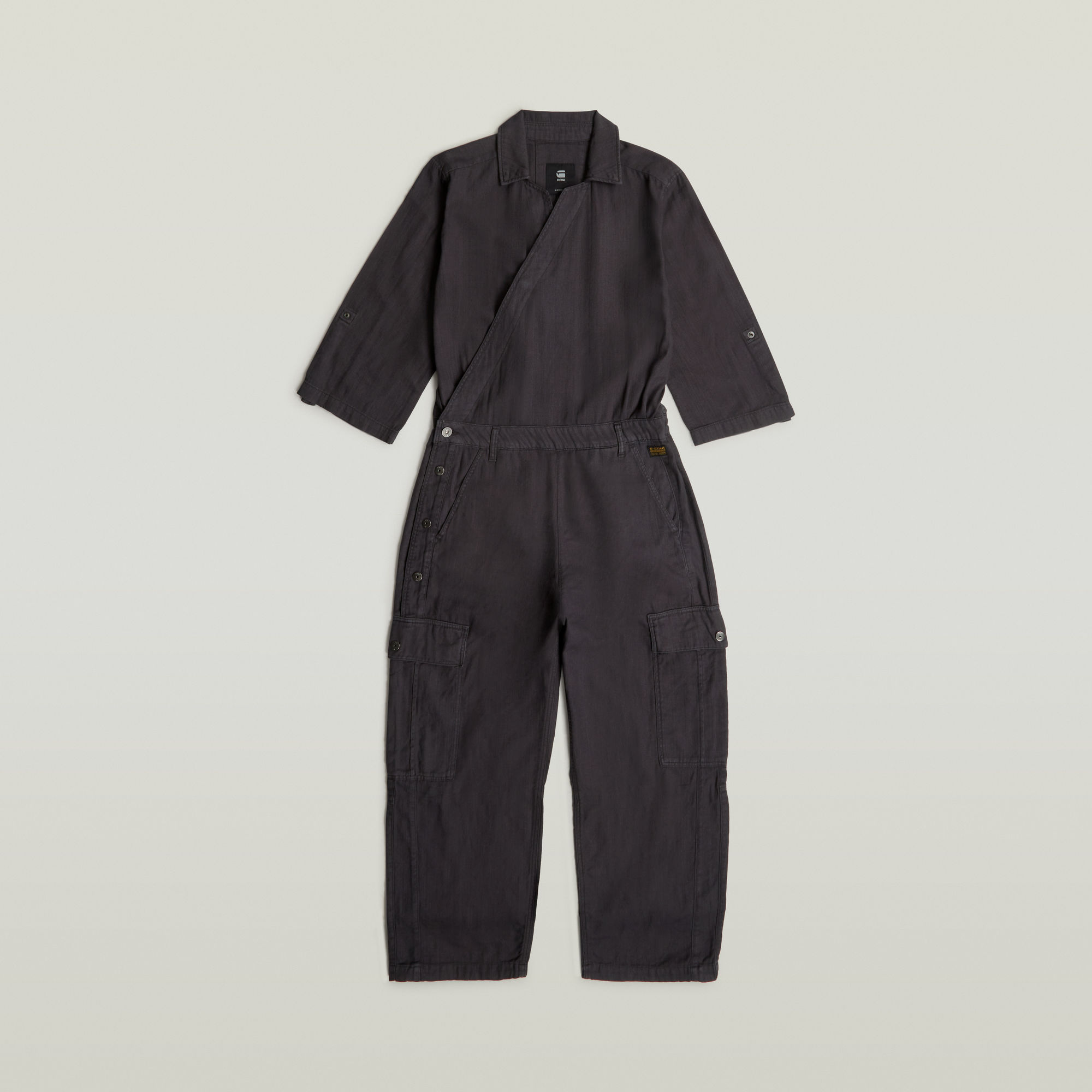 G-Star RAW Wrap Jumpsuit Grijs Dames