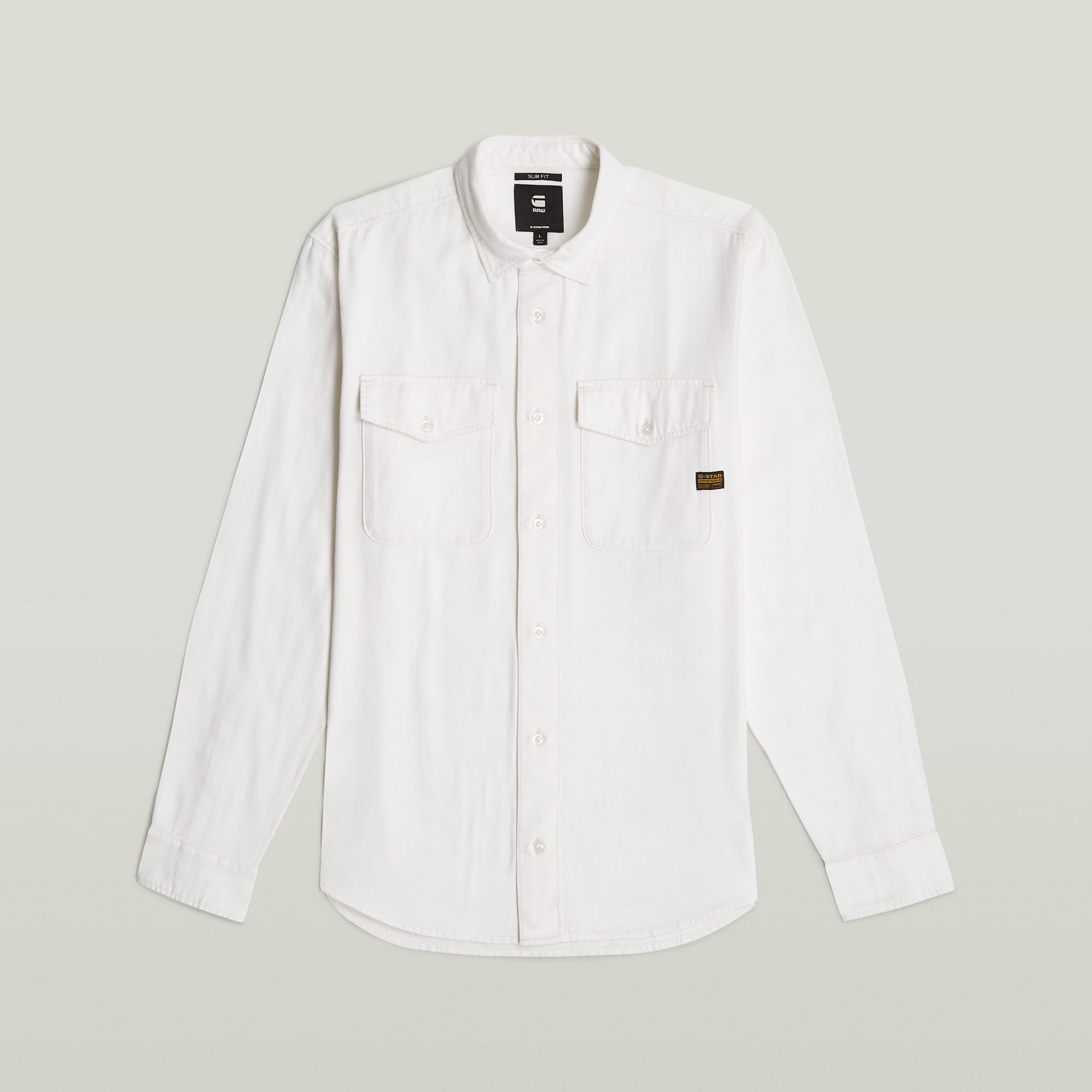 G-Star RAW Marine Slim Shirt Wit Heren