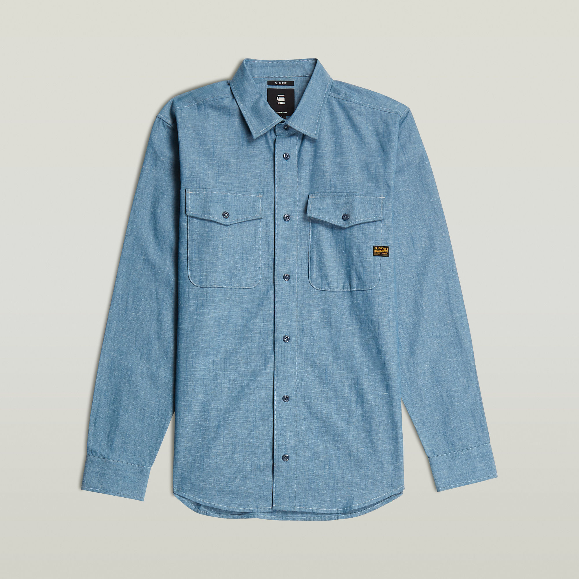 G-Star RAW Marine Slim Overhemd Meerkleurig Heren