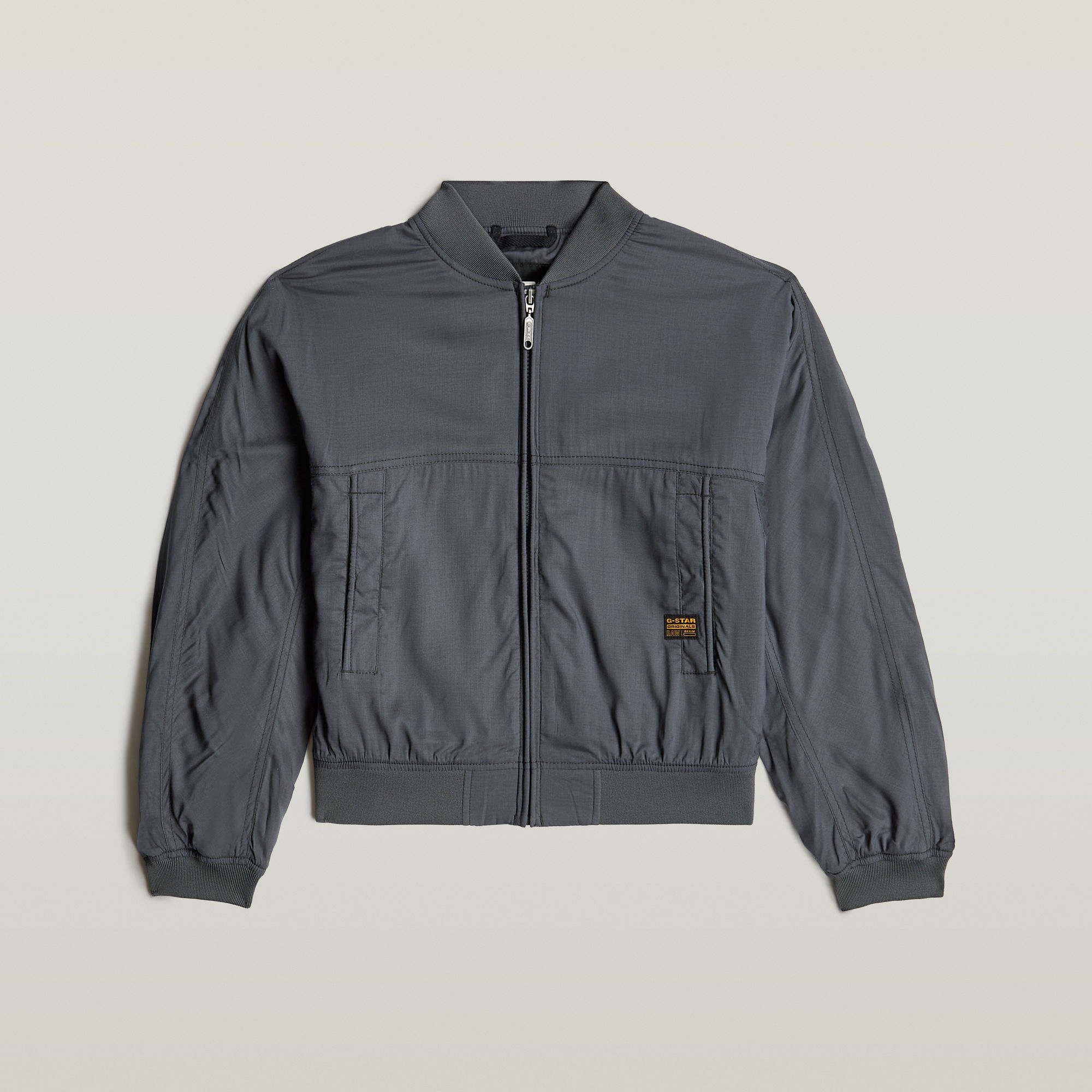 Thumbnail - Summer Bomber Jacke - Grau - Damen