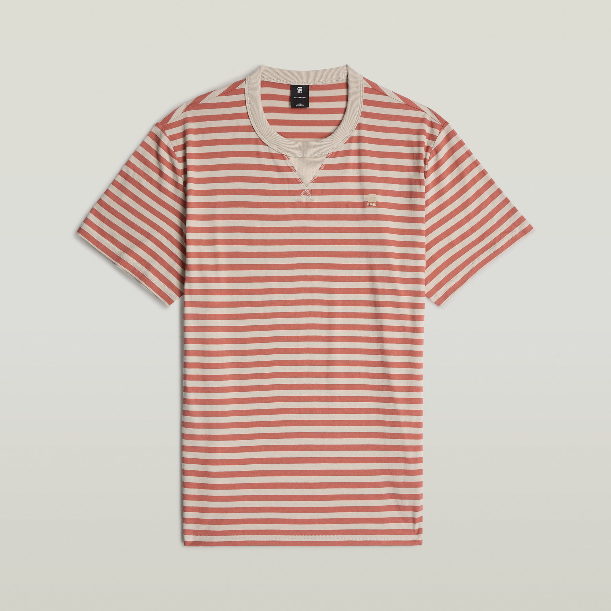 Thumbnail - Nifous Stripe T-Shirt - Mehrfarbig - Herren