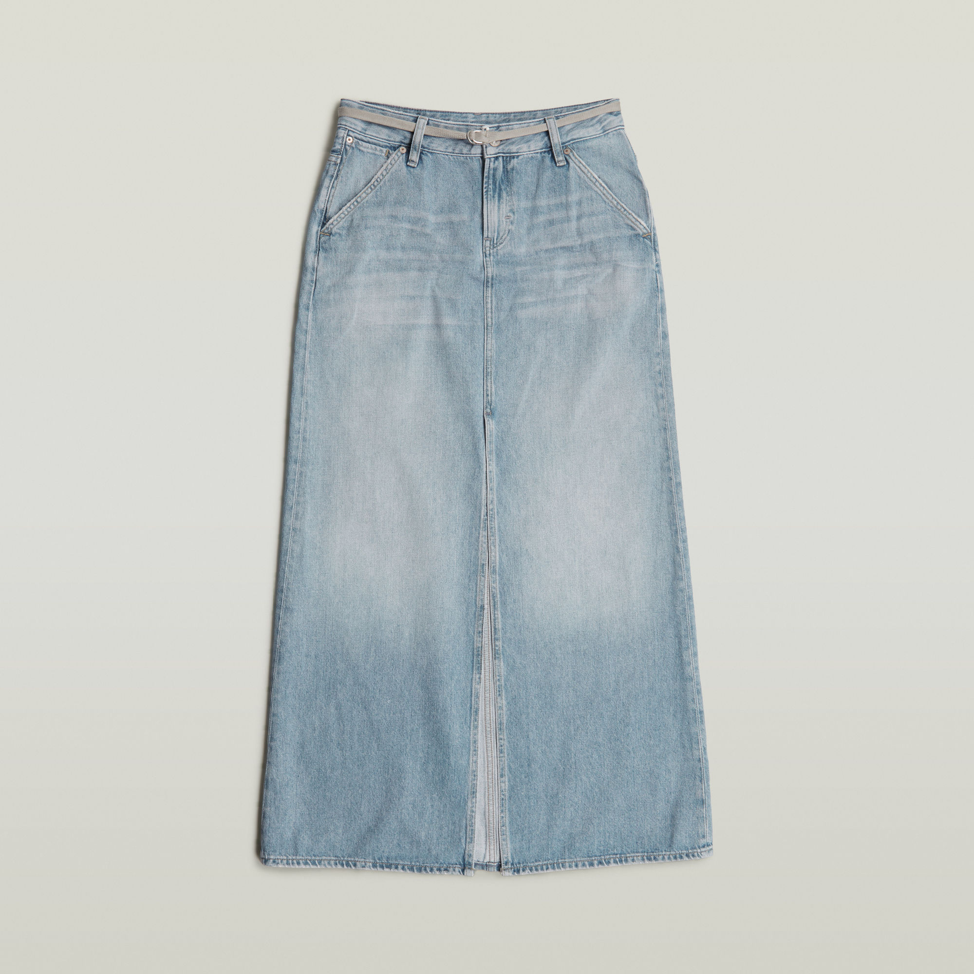 G-Star RAW Baggy Maxirok Lichtblauw Dames