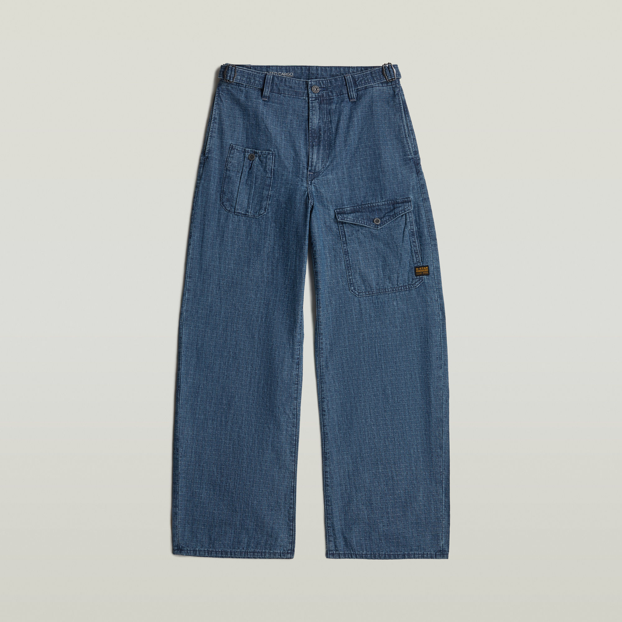G-Star RAW Belted Cargo Loose 2.0 Jeans Midden blauw Dames