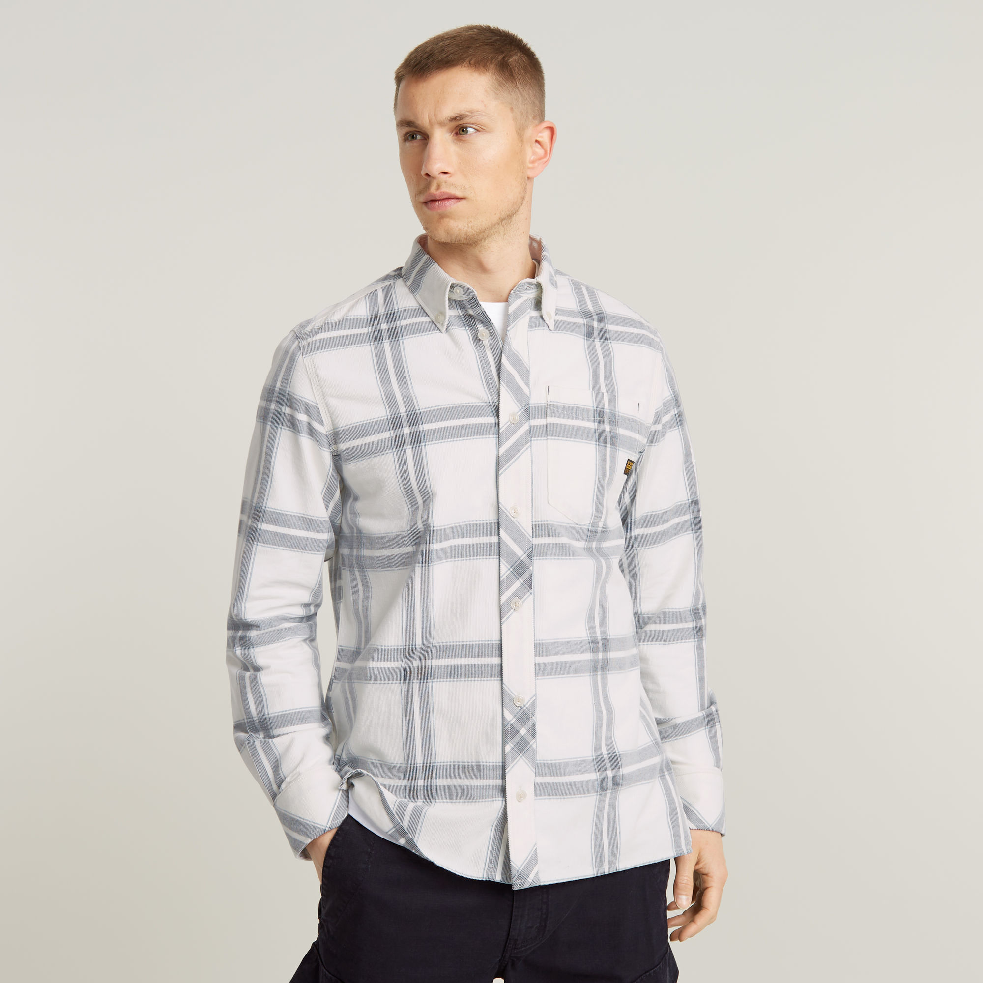 One Pocket Regular Hemd - Mehrfarbig - Herren