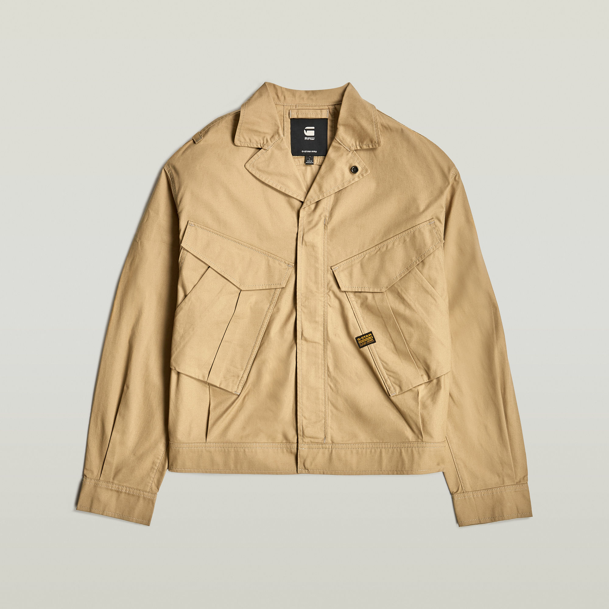 G-Star RAW Rovic Trucker Jack Beige Heren