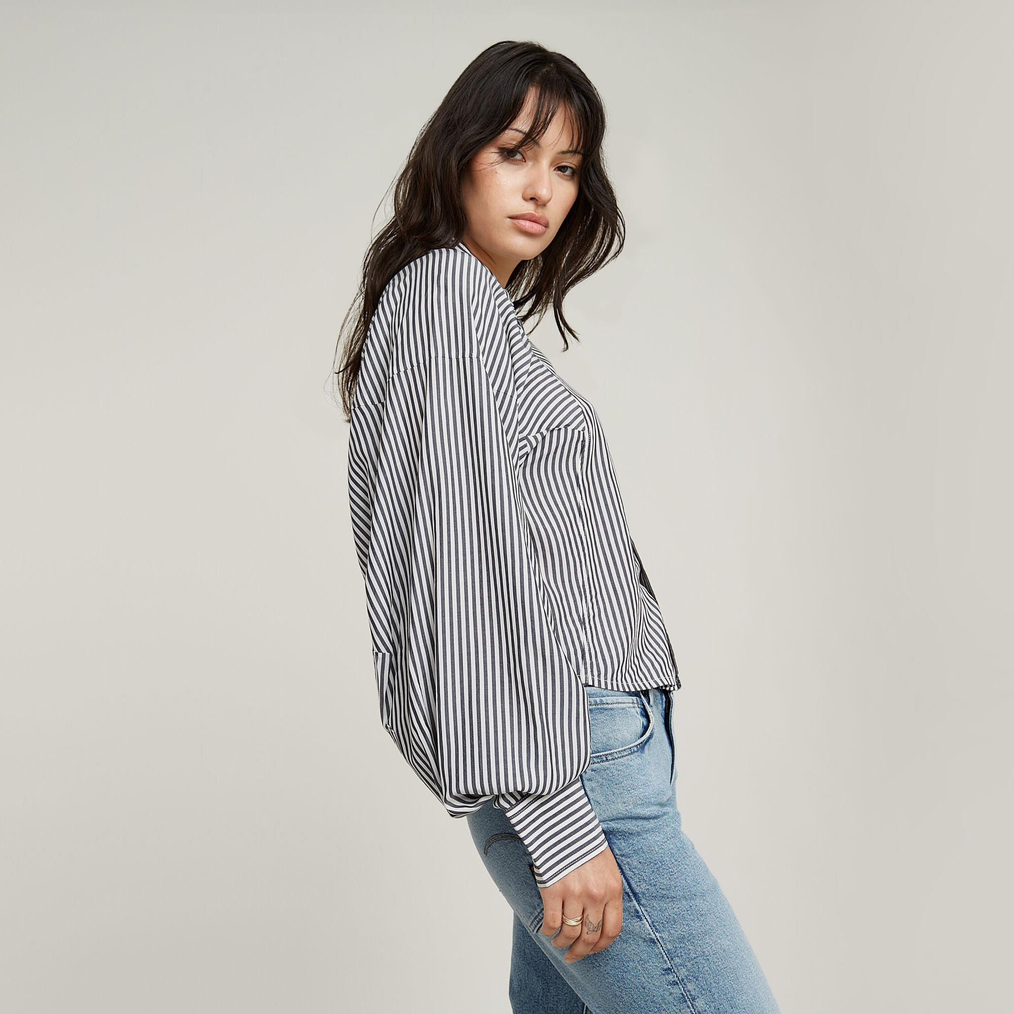 G-Star RAW Macro Balloon Blouse Meerkleurig Dames