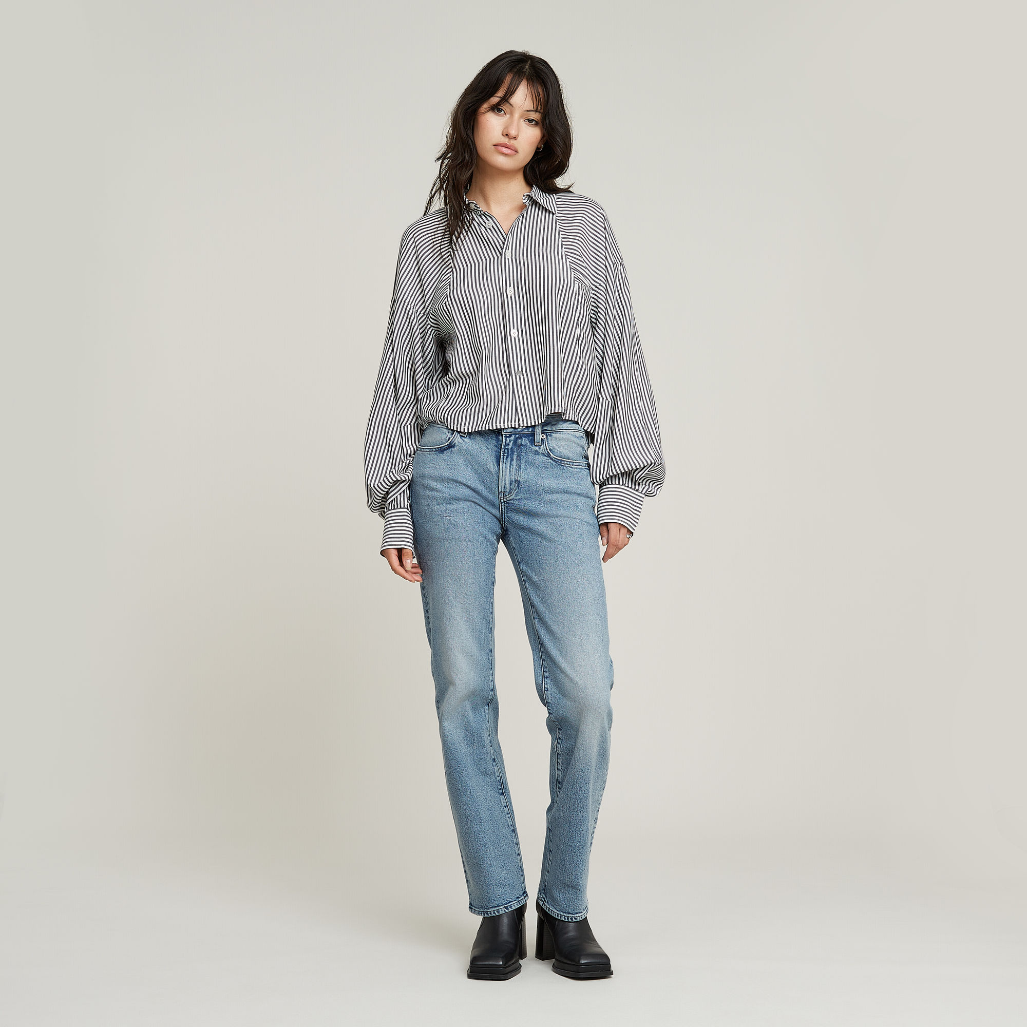 G-Star RAW Macro Balloon Blouse Meerkleurig Dames