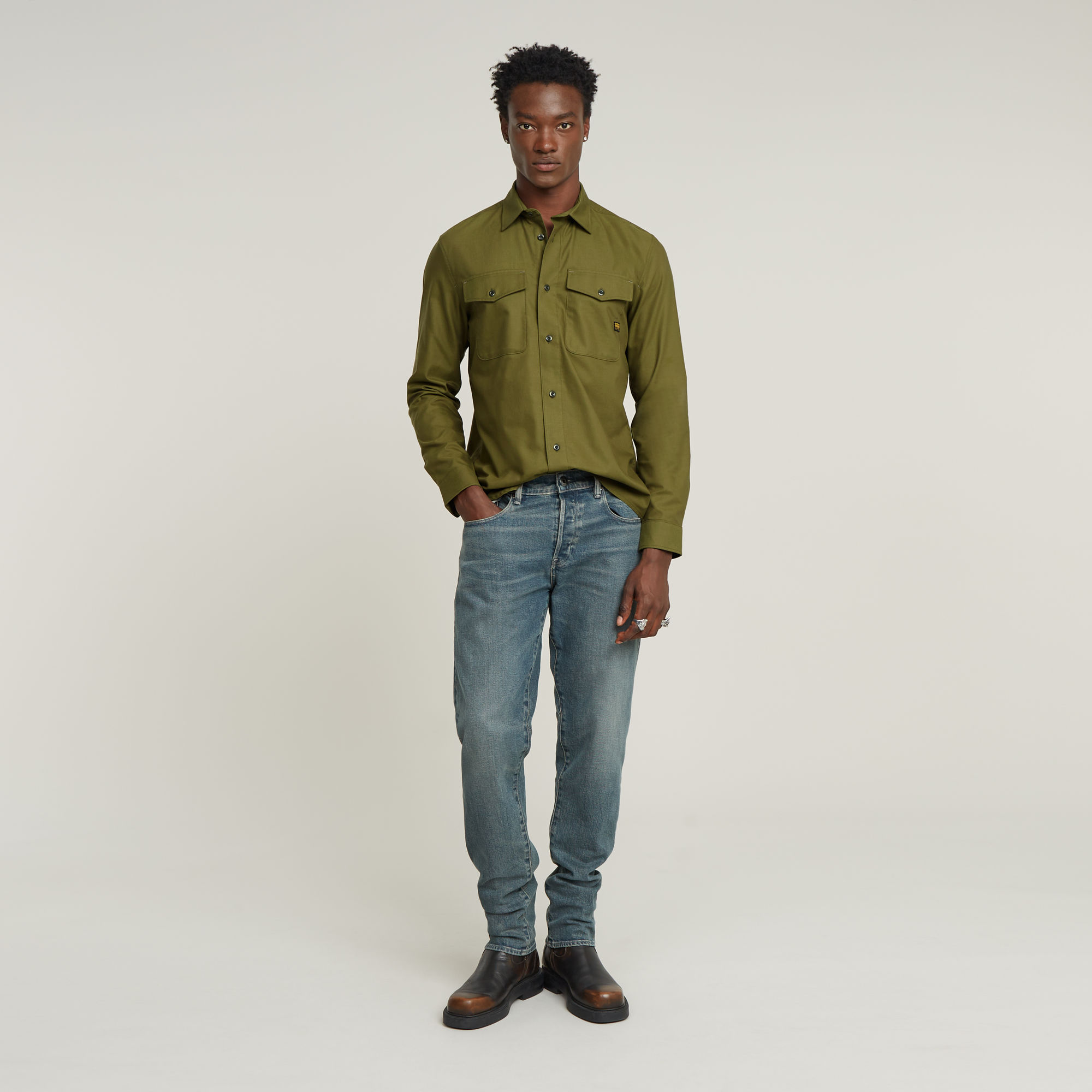 G-Star RAW Marine Slim Shirt Meerkleurig Heren