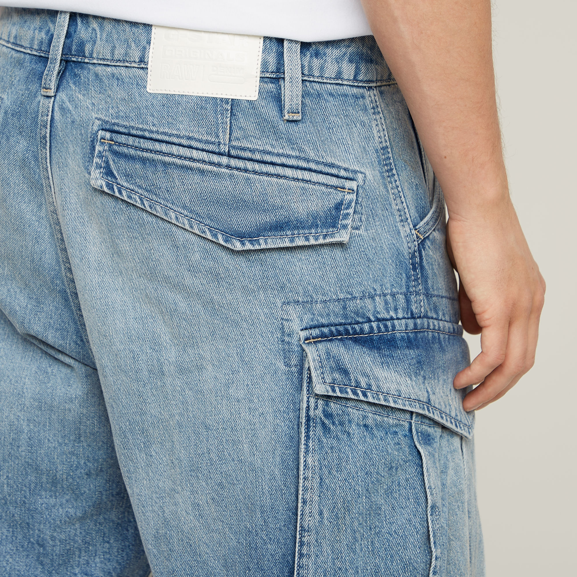 G-Star RAW Rovic 3D Loose Denim Jeans Lichtblauw Heren