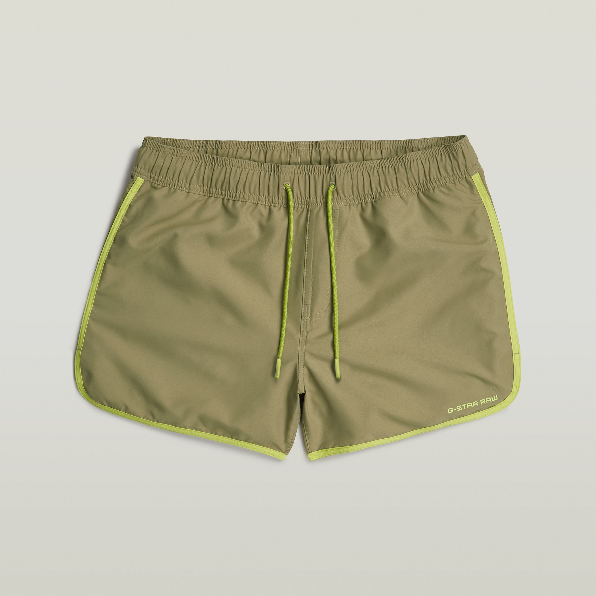 Carnic Solid Badeshorts - Grün - Herren