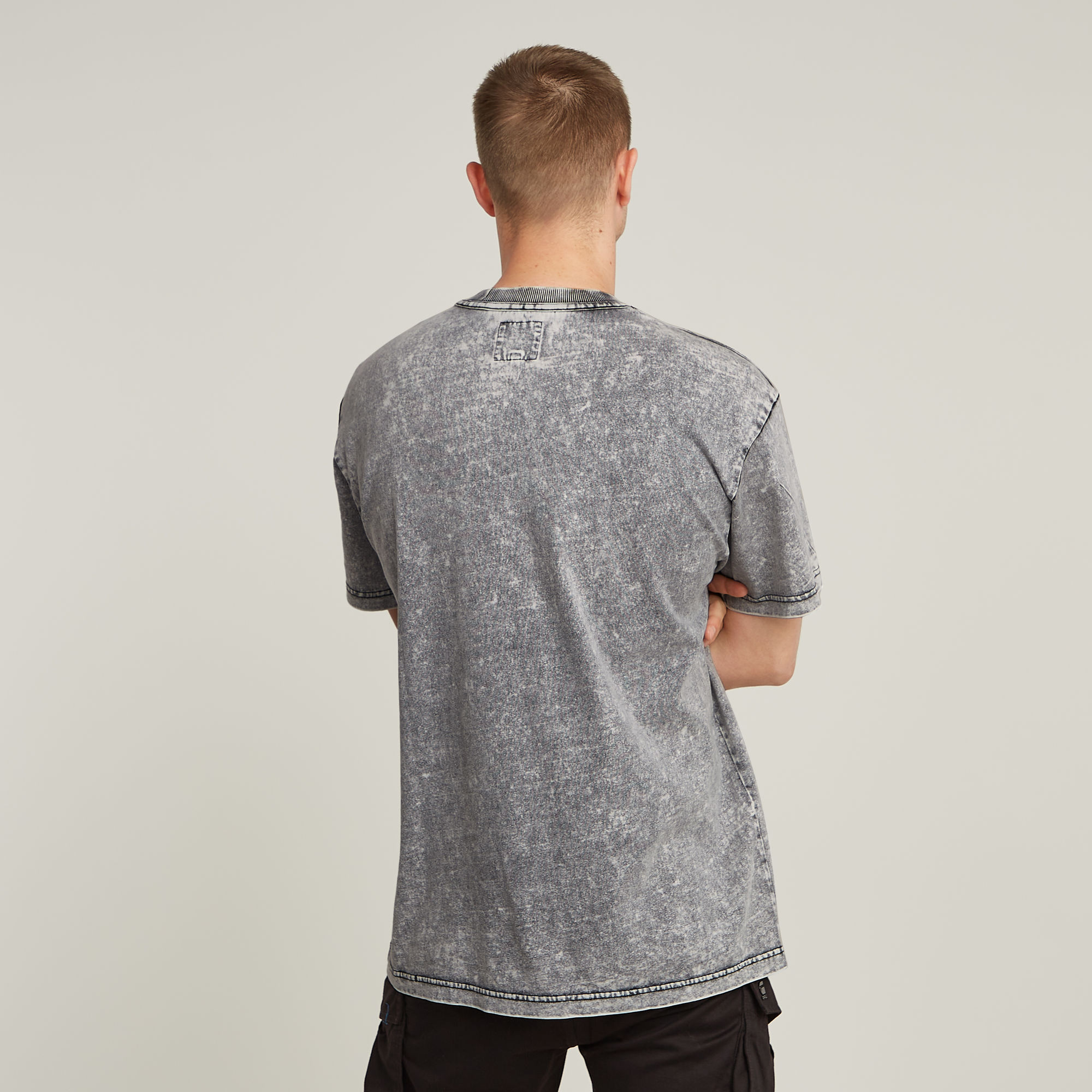 G-Star RAW Washed Loose T-Shirt Zwart Heren