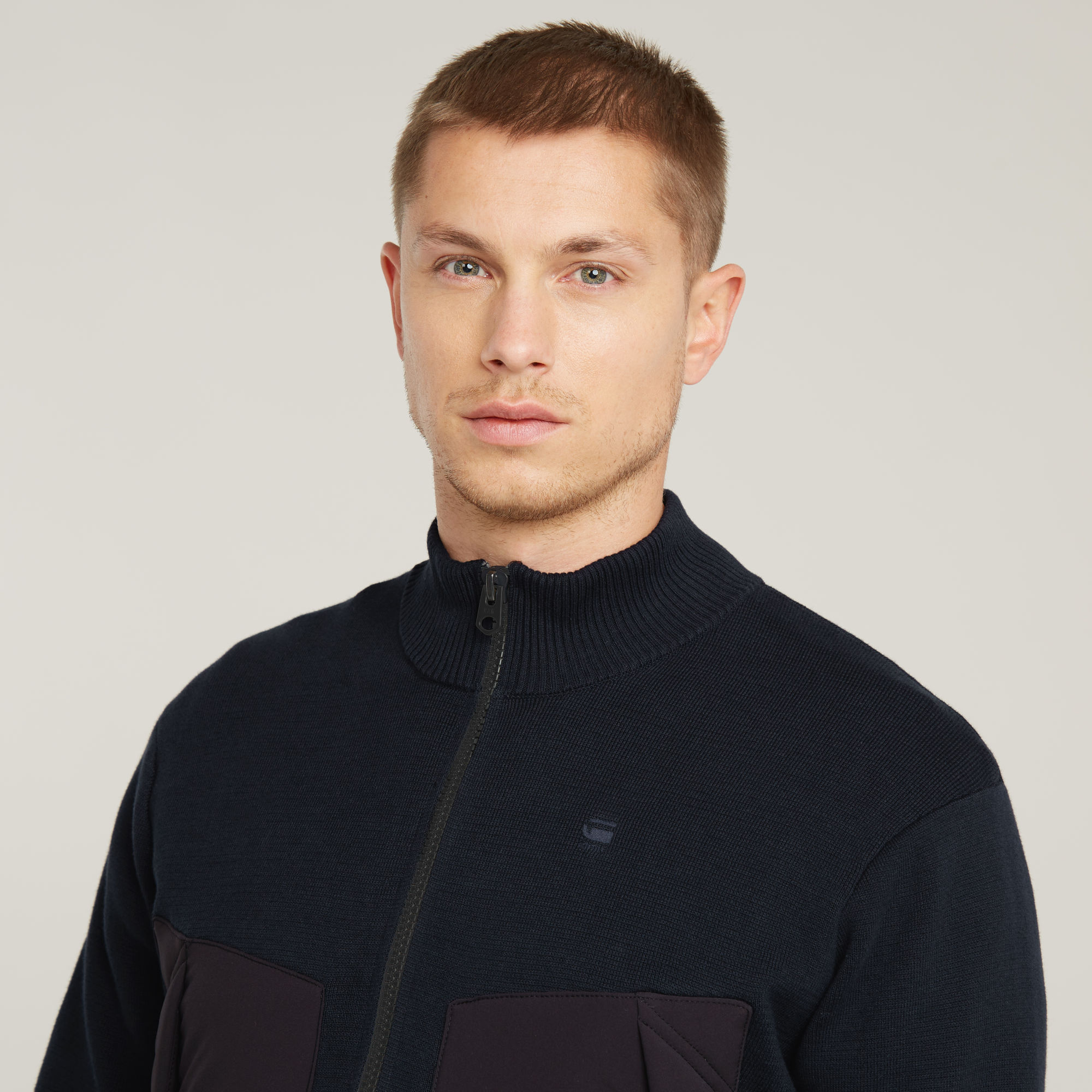 G-Star RAW Alfresco Gebreide Trui Donkerblauw Heren