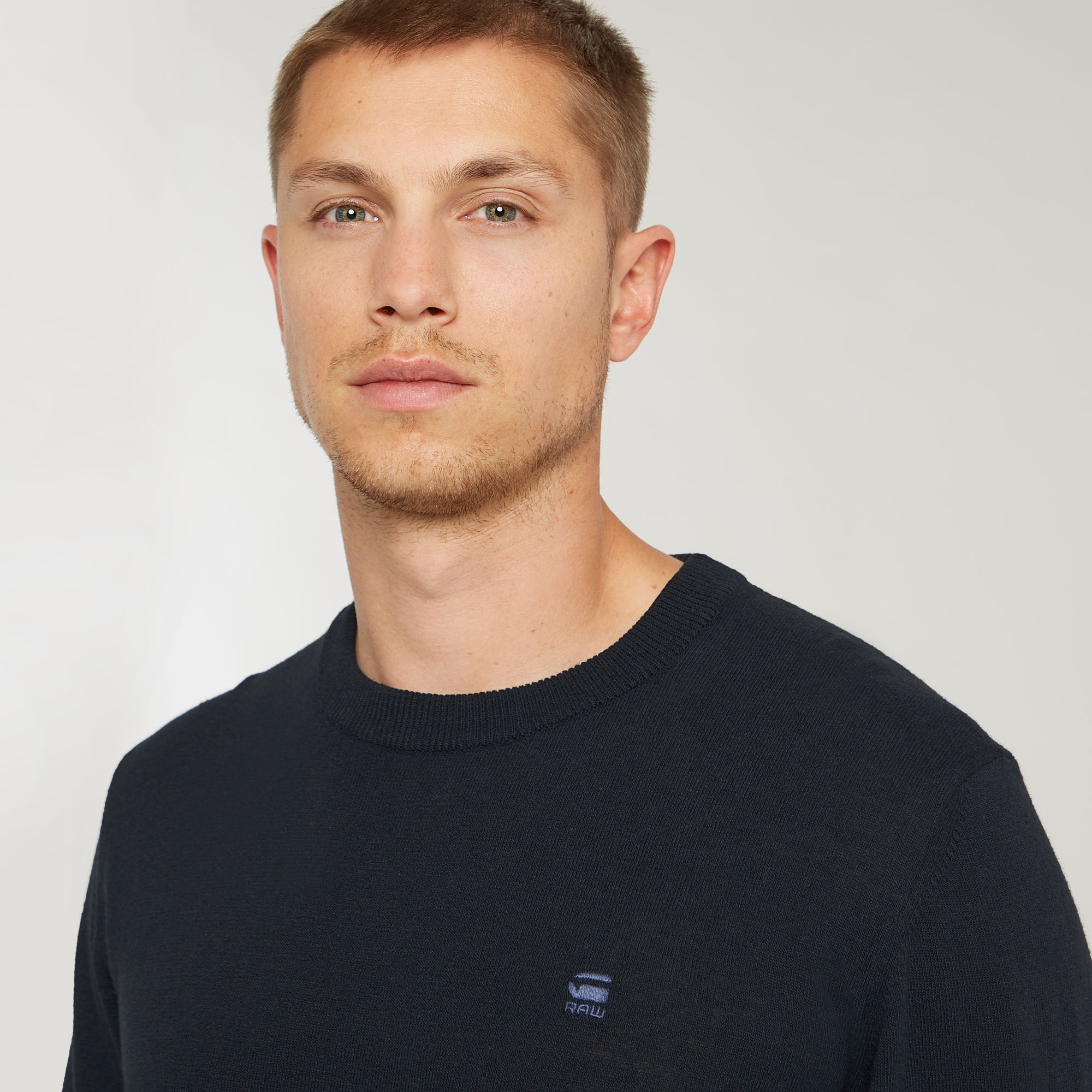 G-Star RAW Premium Core Gebreide Trui Donkerblauw Heren