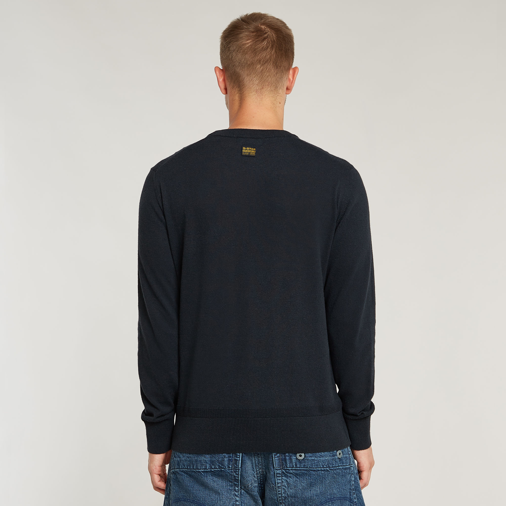 G-Star RAW Premium Core Gebreide Trui Donkerblauw Heren