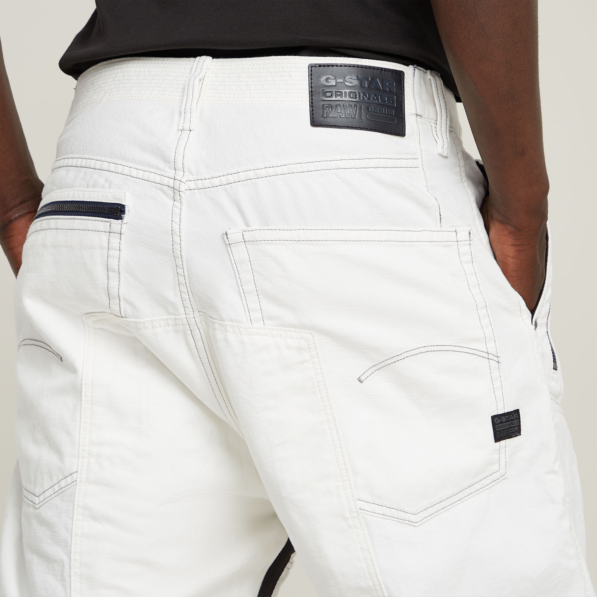 G-Star RAW Parachute 3D Broek Wit Heren