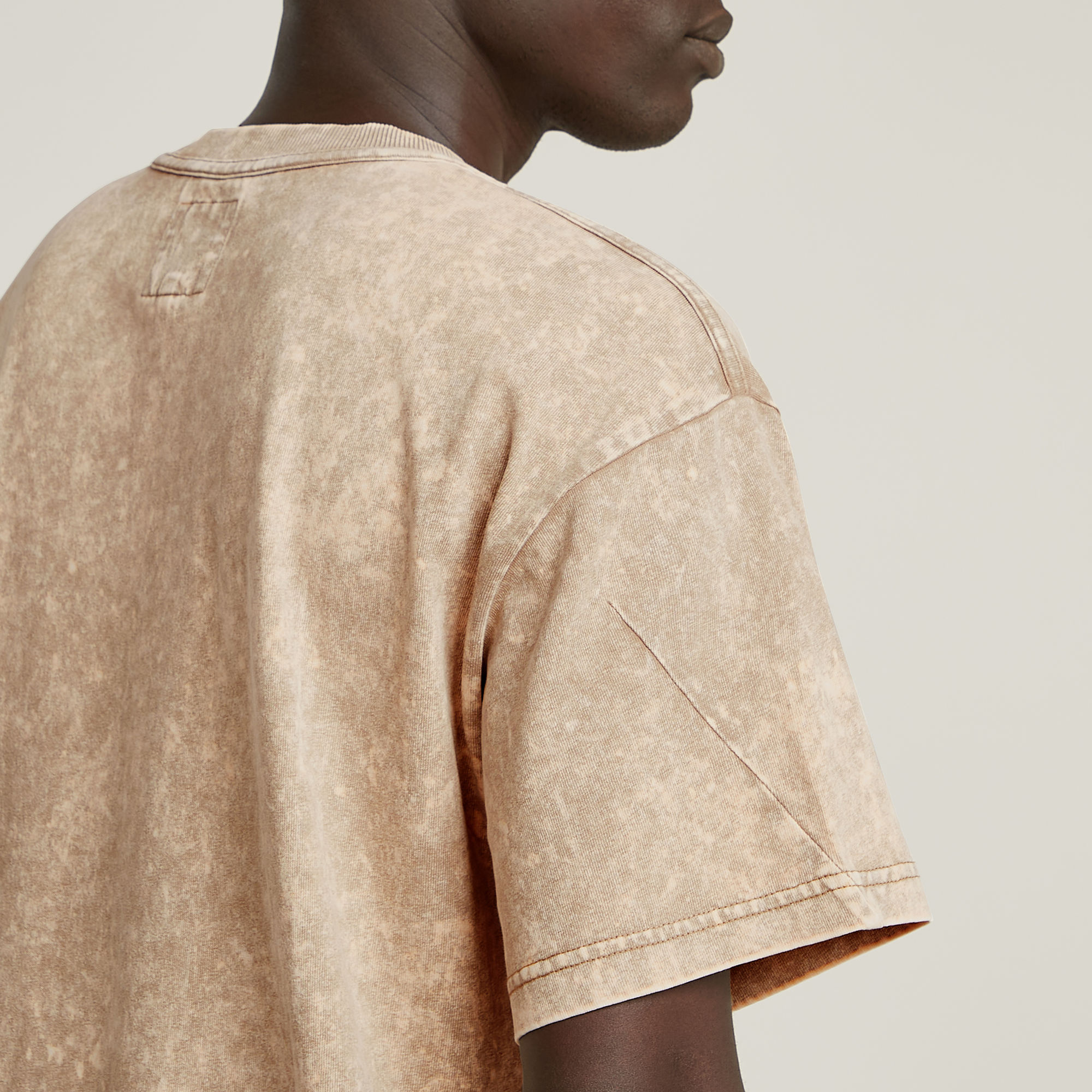 G-Star RAW Washed Loose T-Shirt Beige Heren