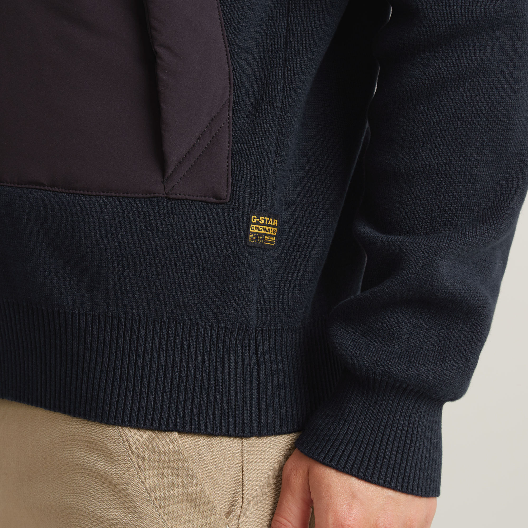 G-Star RAW Alfresco Gebreide Trui Donkerblauw Heren