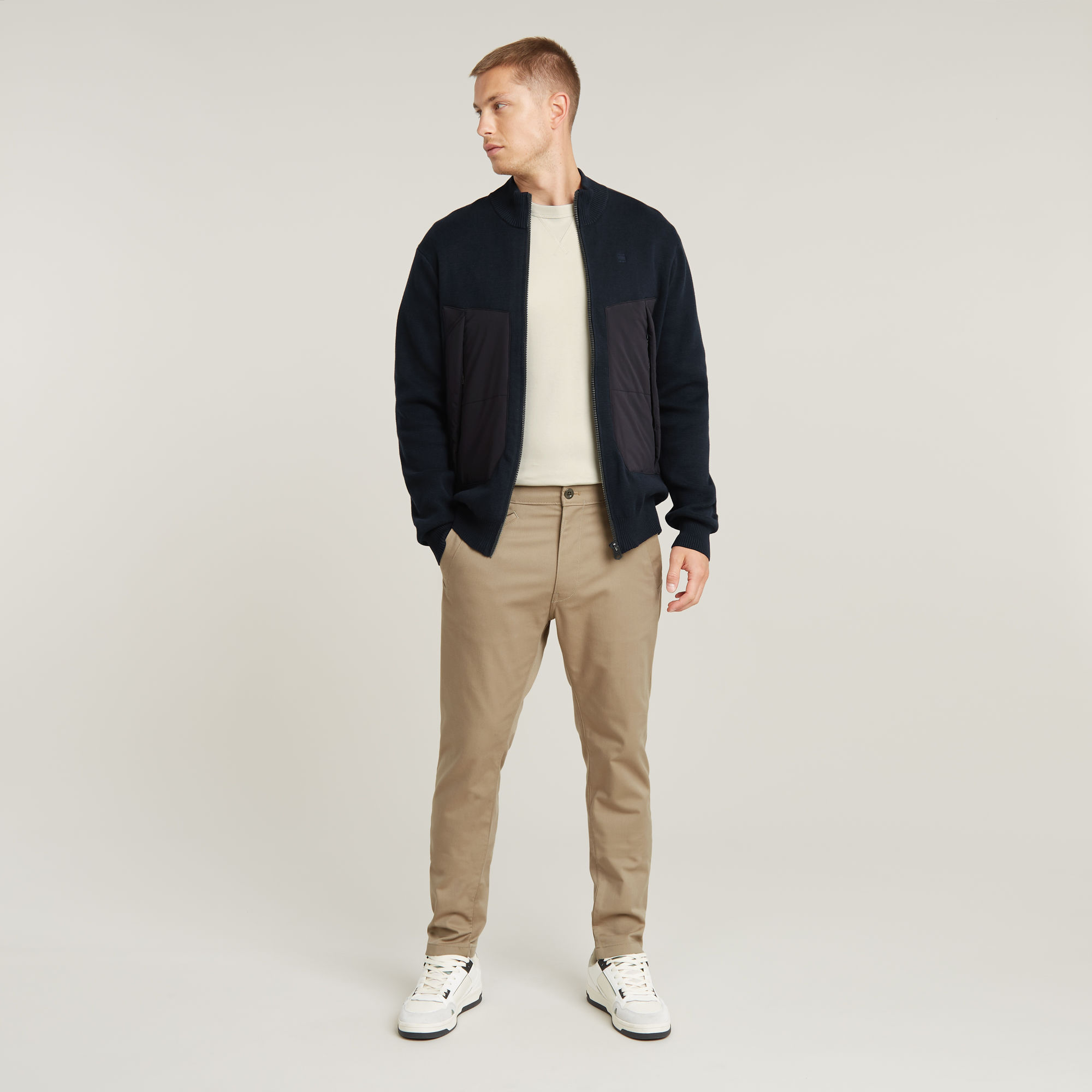 G-Star RAW Alfresco Gebreide Trui Donkerblauw Heren