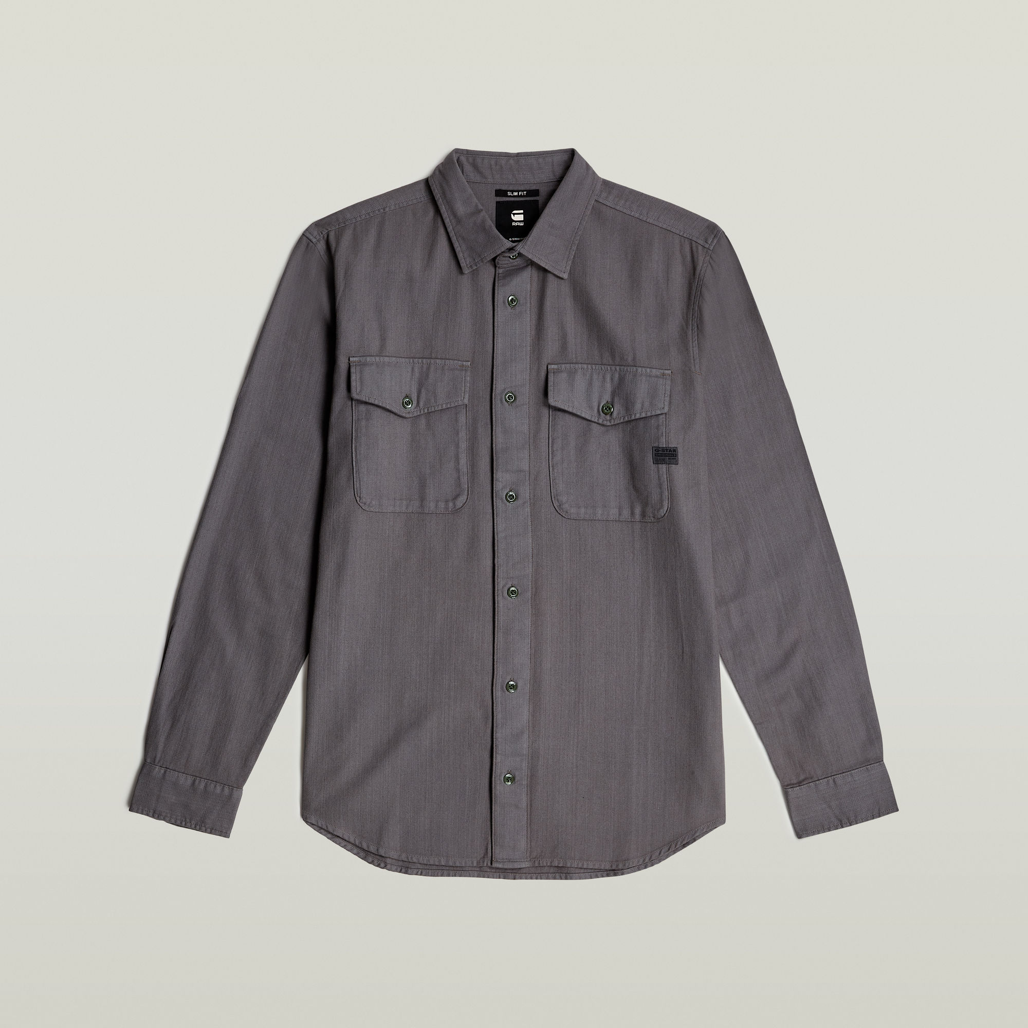 G-Star RAW Marine Slim Shirt Grijs Heren