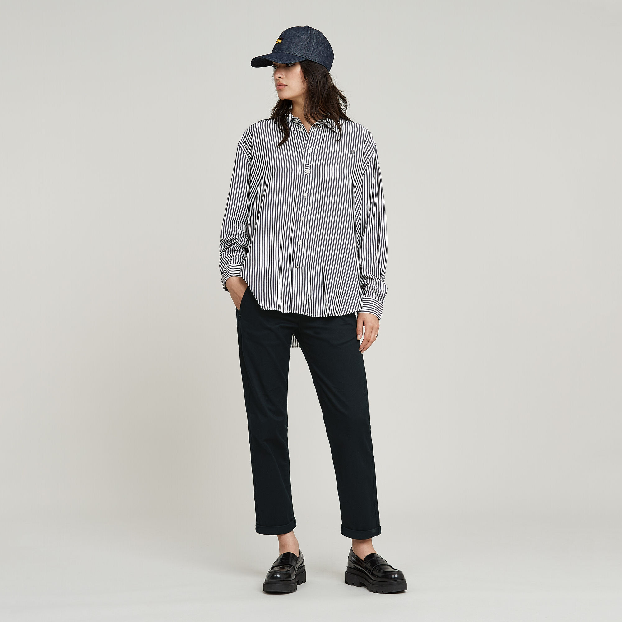 G-Star RAW Kate Boyfriend Broek Donkerblauw Dames