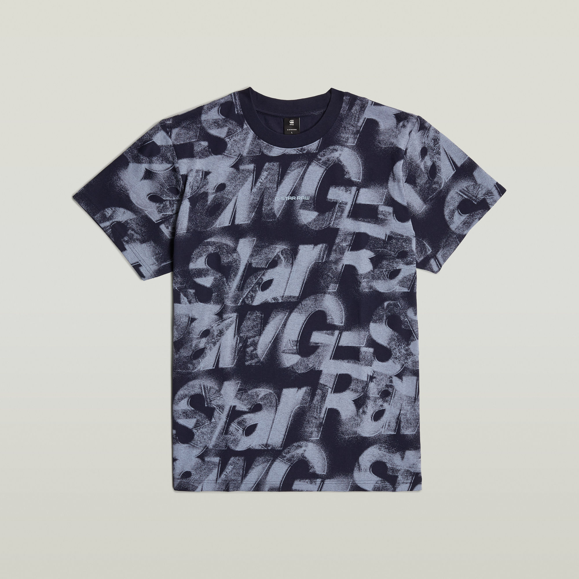 G-Star RAW Sprayed Letters Loose T-Shirt Meerkleurig Heren