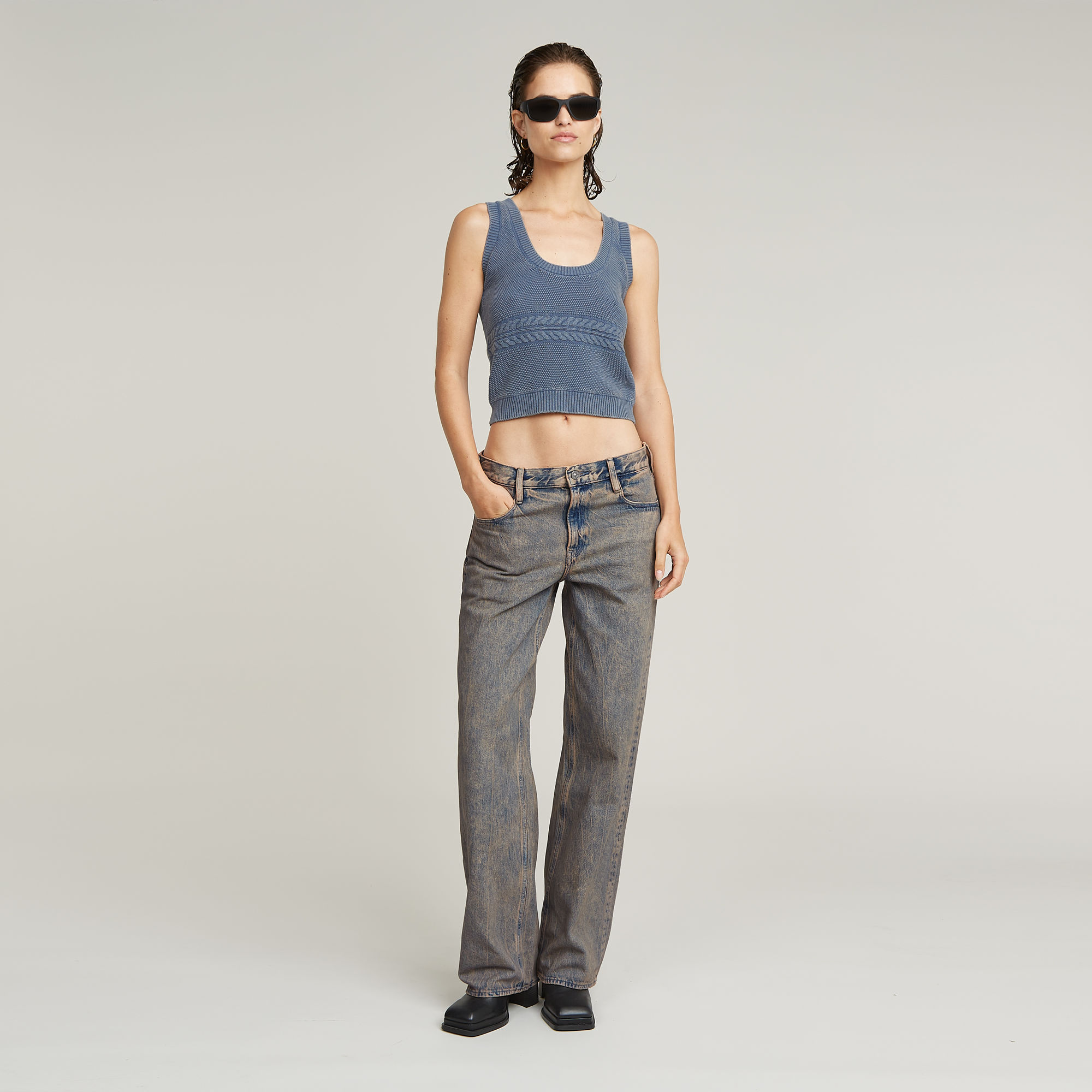 G-Star RAW Judee Loose Jeans Roze Dames