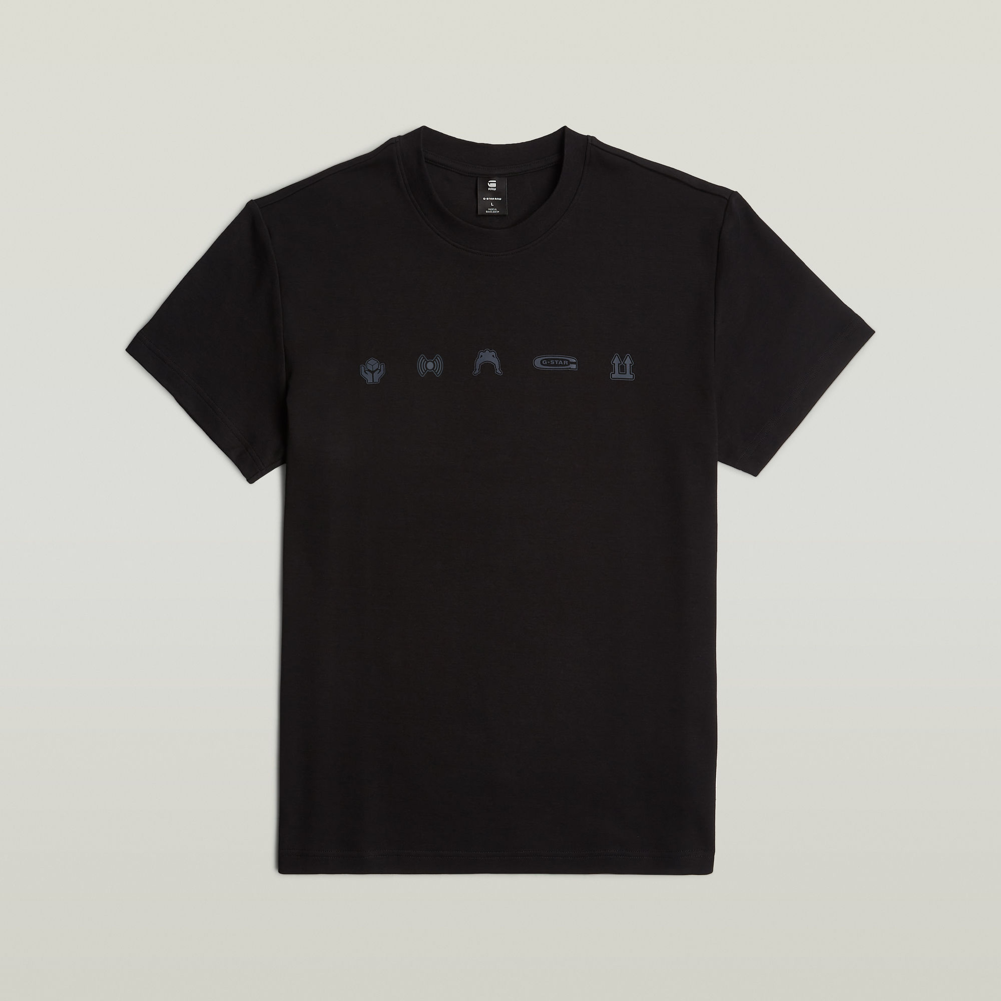 G-Star RAW Small Symbols T-Shirt Zwart Heren