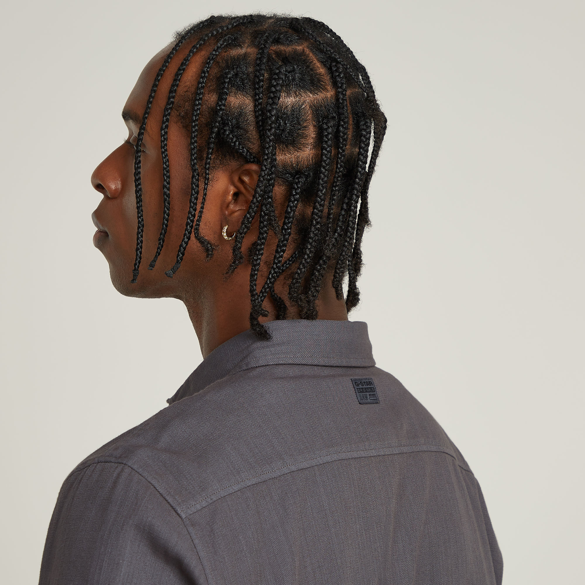 G-Star RAW Marine Slim Shirt Grijs Heren