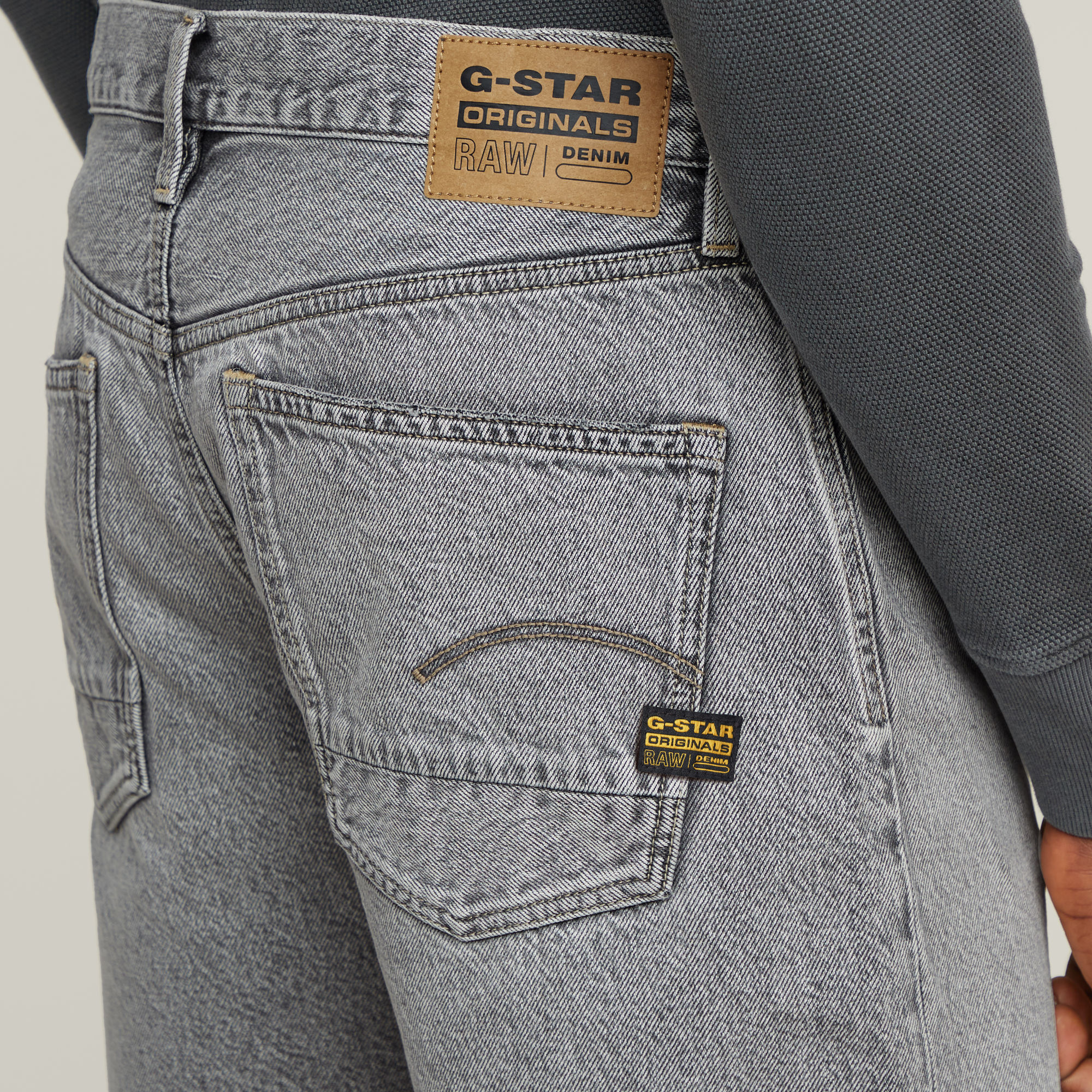 G-Star RAW Dakota Short Clean Edge Grijs Heren
