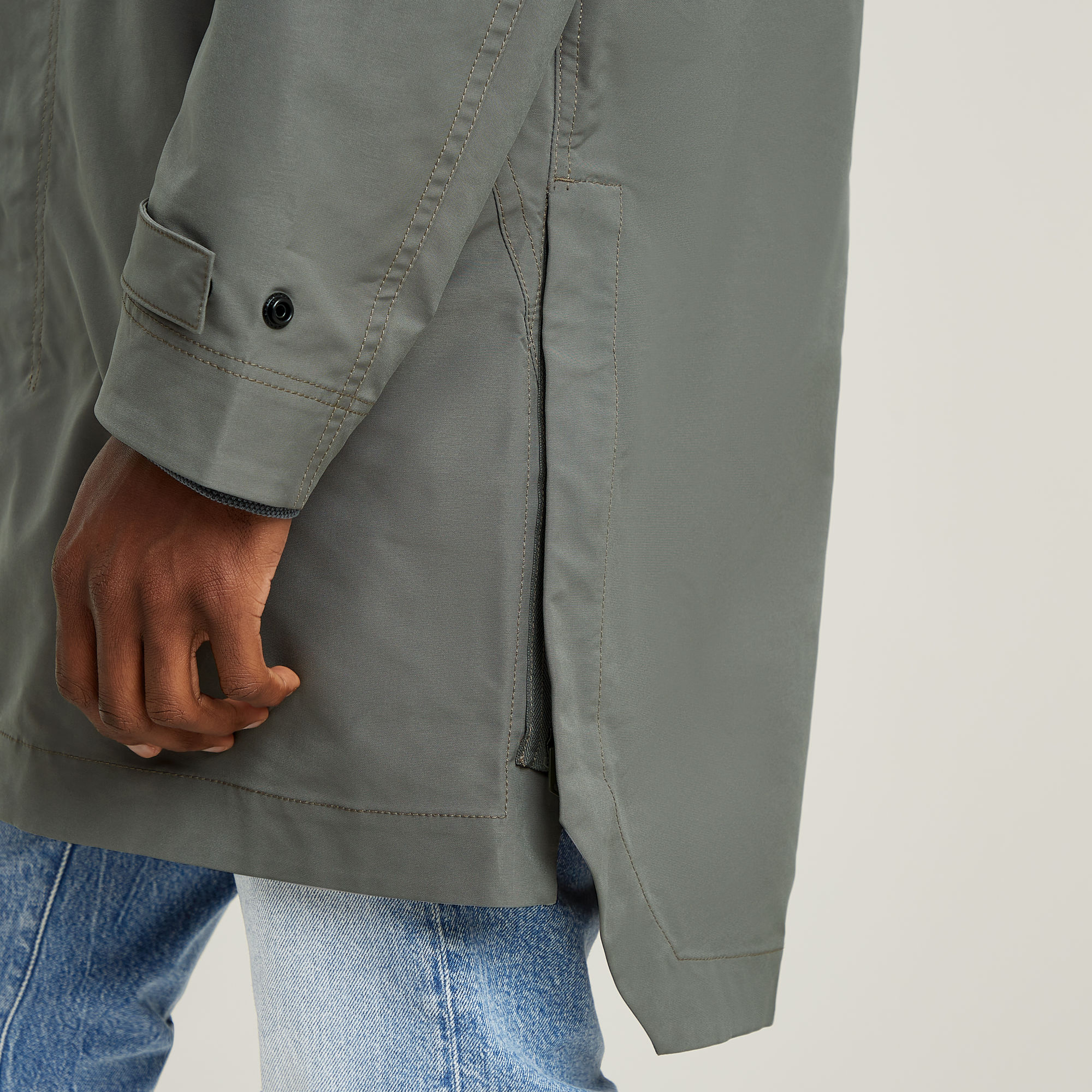 G-Star RAW Tech Jack Unpadded Grijs Heren