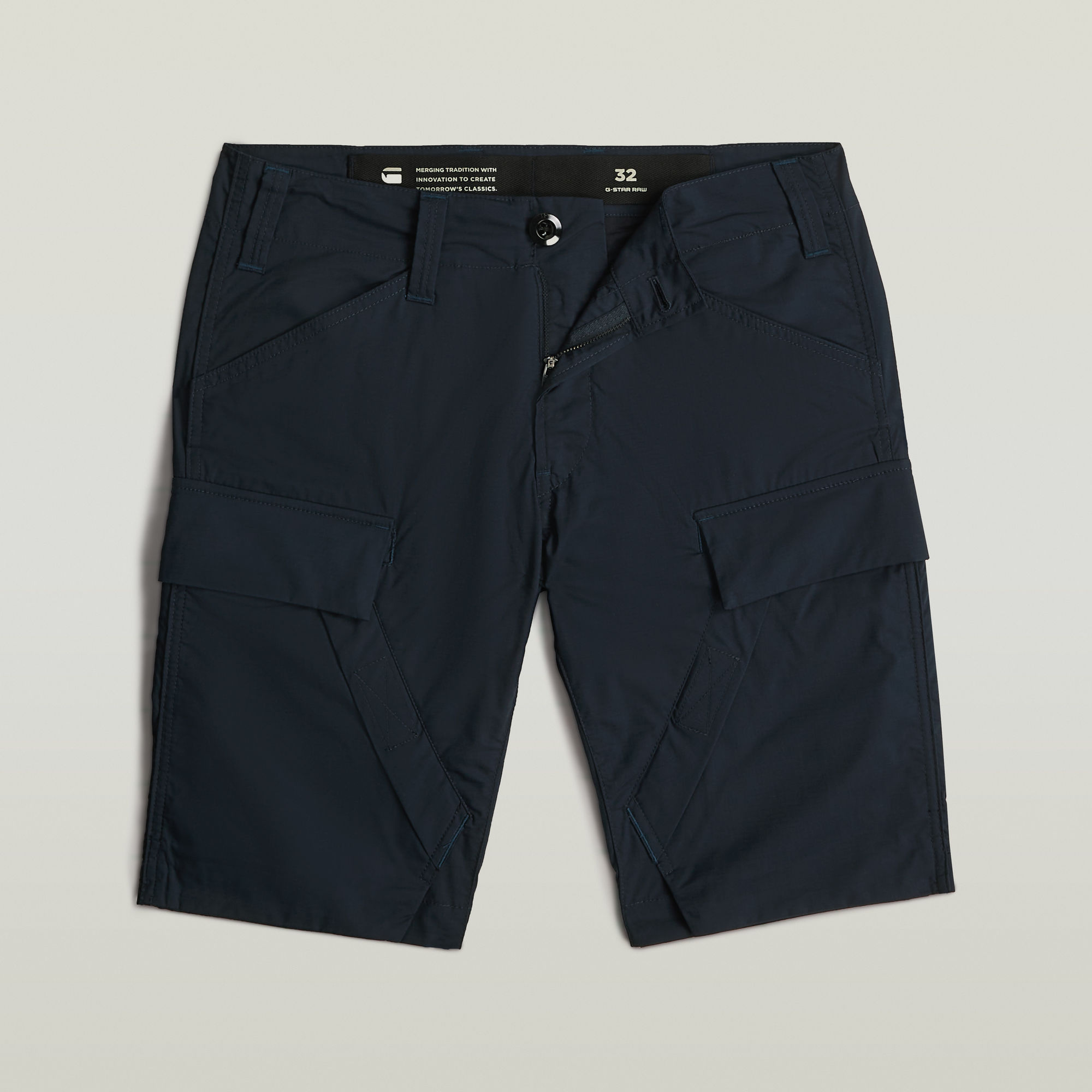 G-Star RAW 3D Regular Cargo Short Donkerblauw Heren