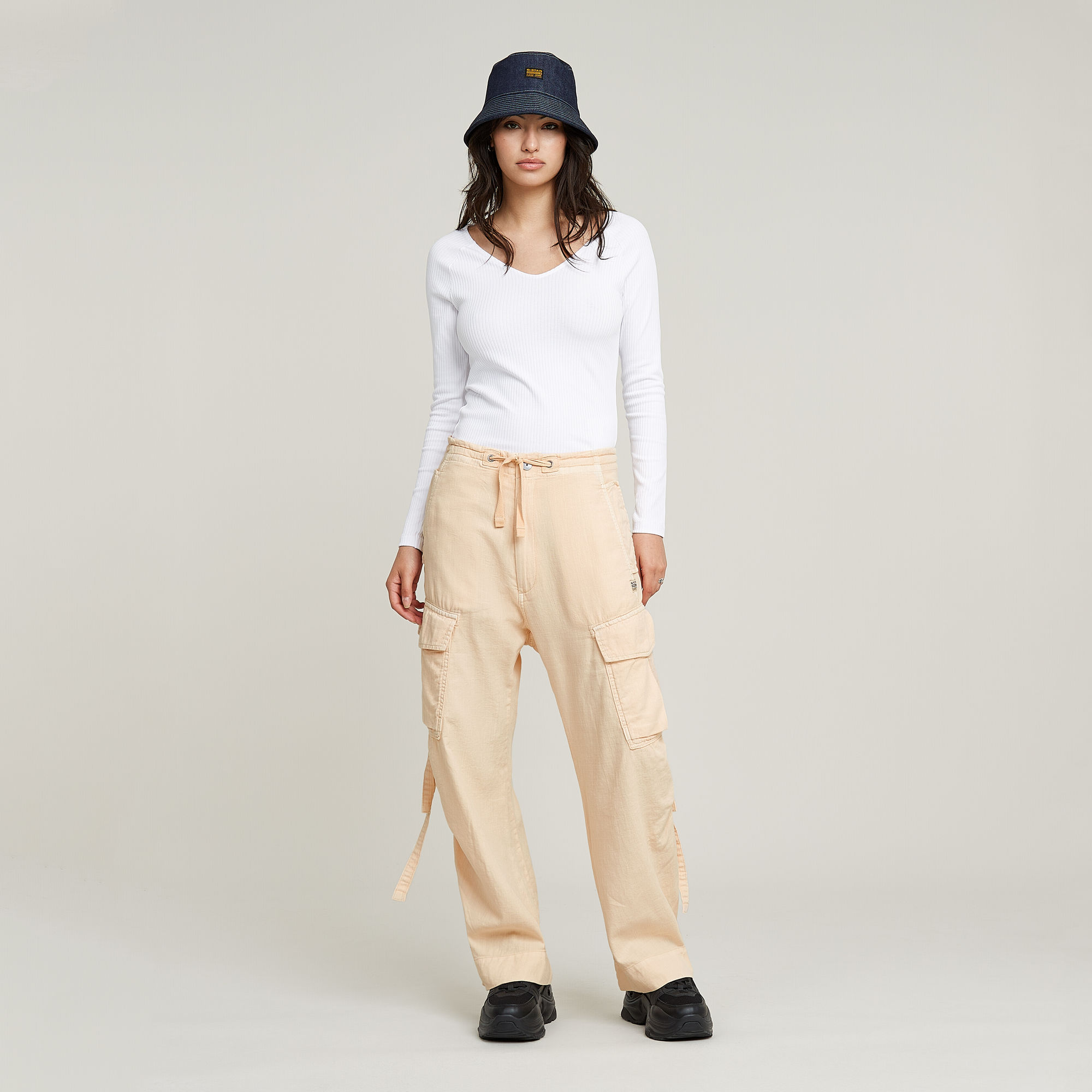 G-Star RAW Summer Snow Cargobroek Roze Dames