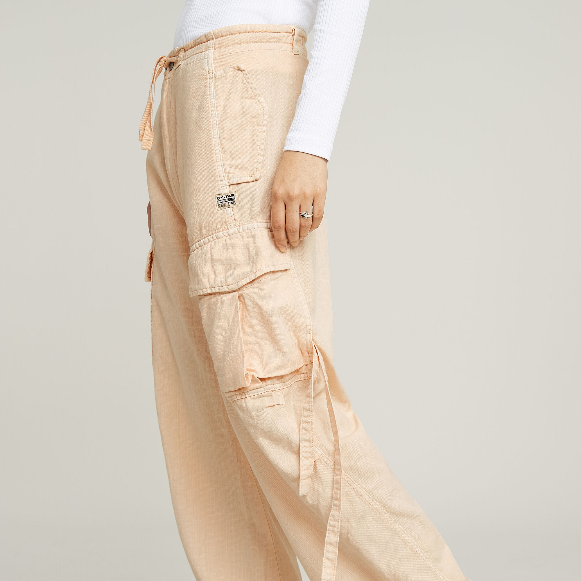 G-Star RAW Summer Snow Cargobroek Roze Dames