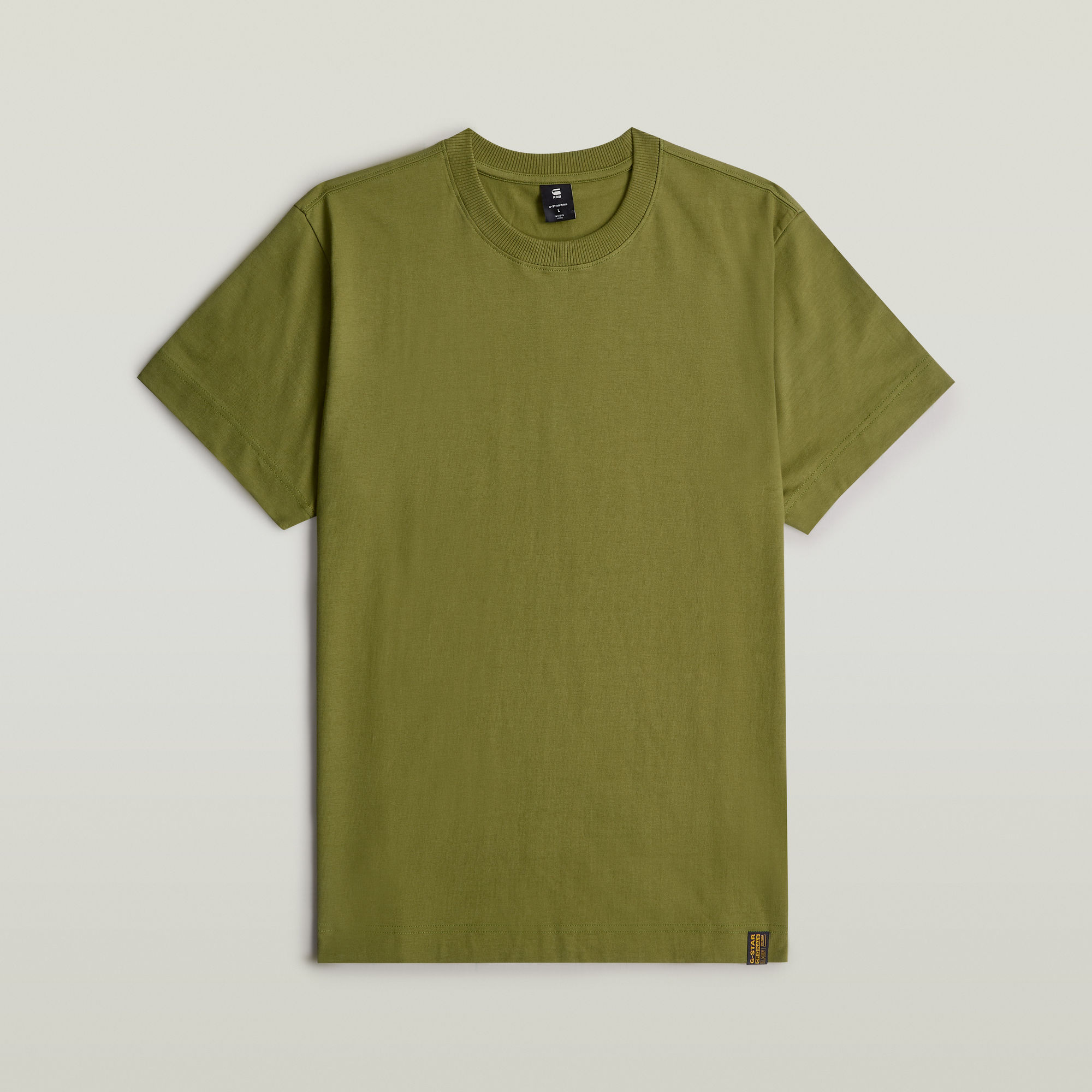 G-Star RAW Essential Loose T-shirt Groen Heren
