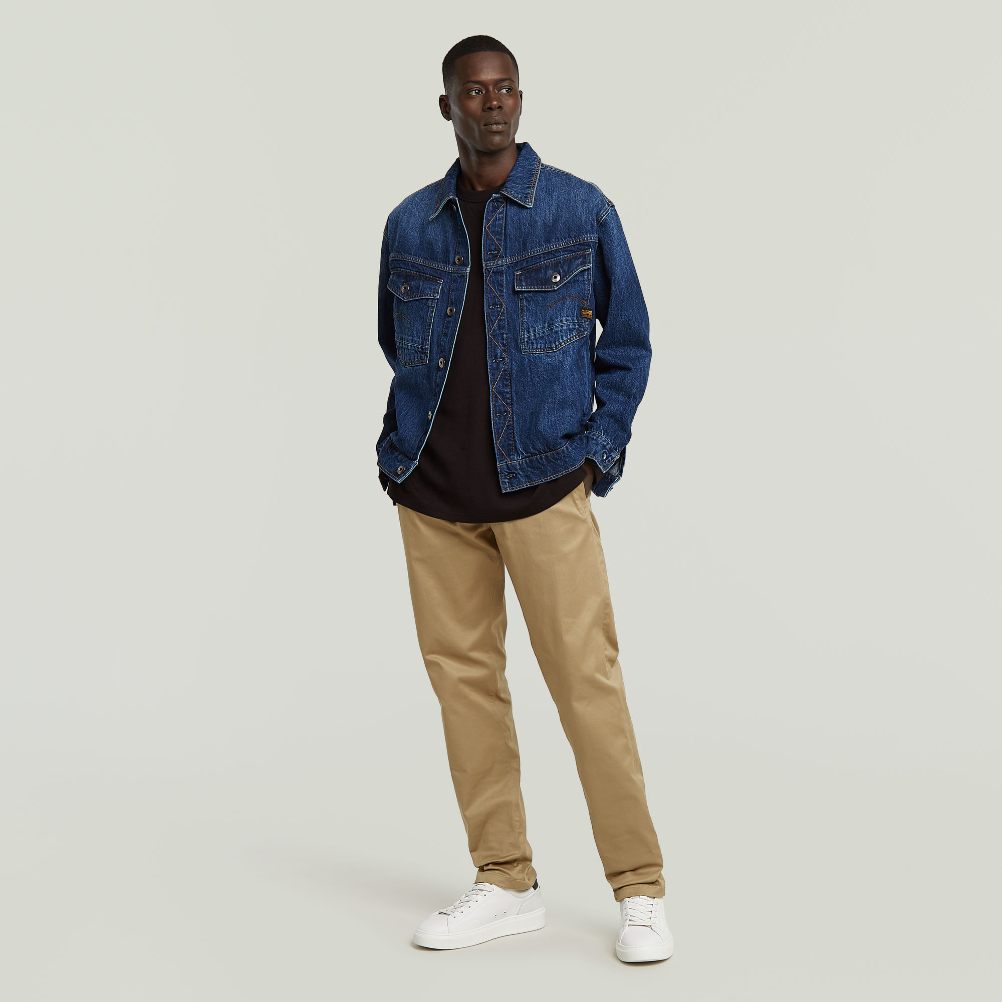 G-Star RAW Morry Tapered Chino Beige Heren