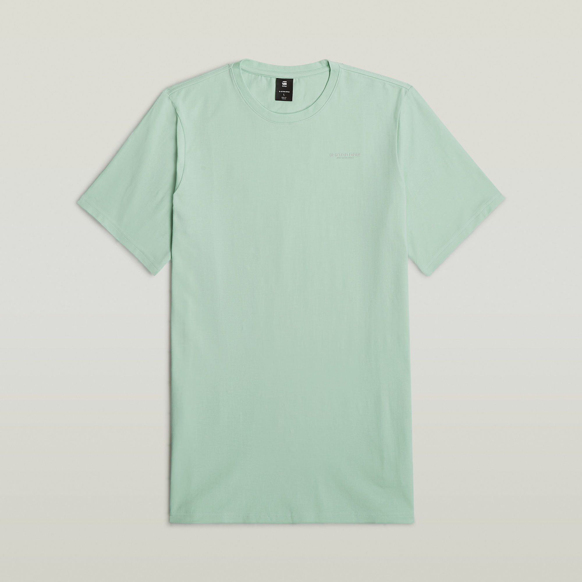 G-Star RAW Slim Base T-shirt Groen Heren