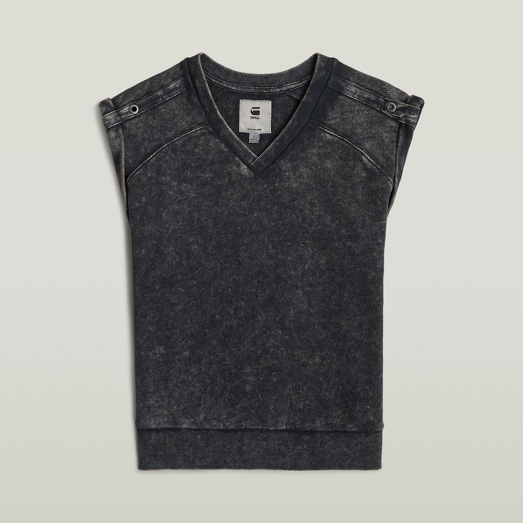 G-Star RAW Washed Sweater Grijs Dames