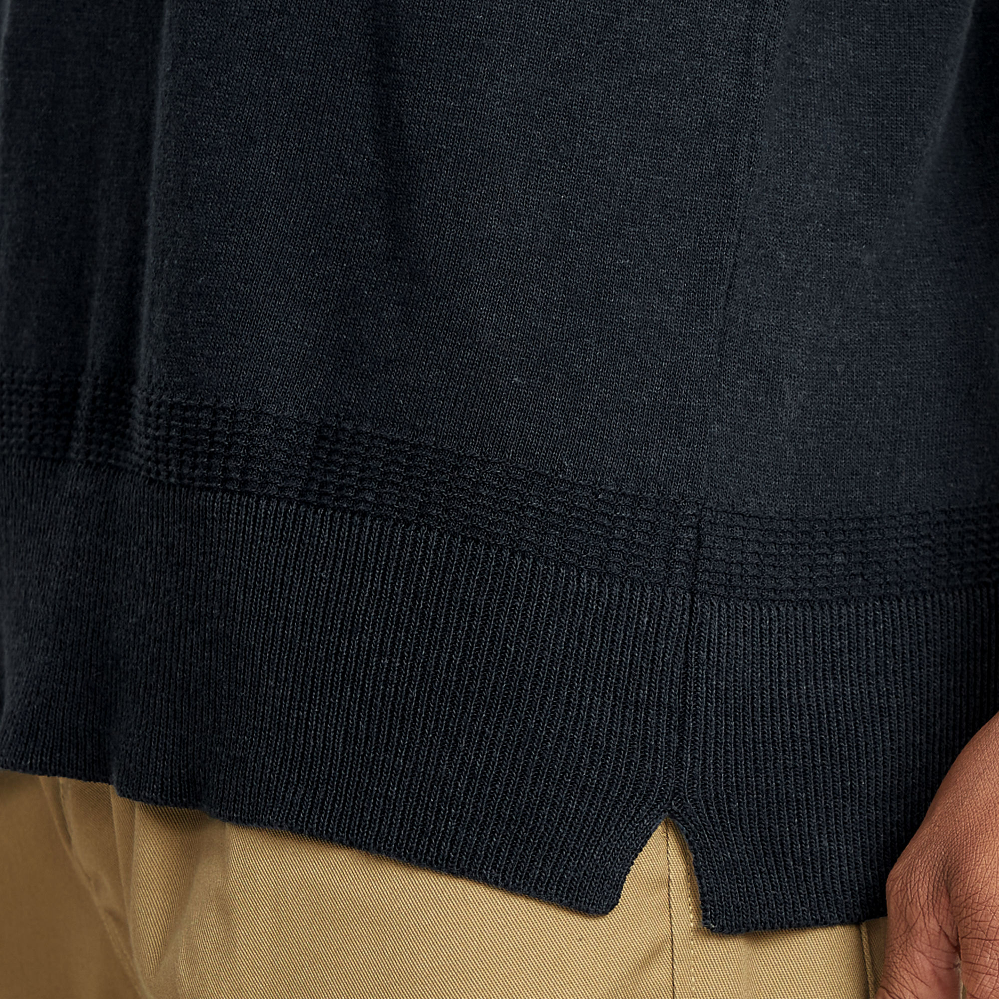 G-Star RAW Knitted Polo Donkerblauw Heren