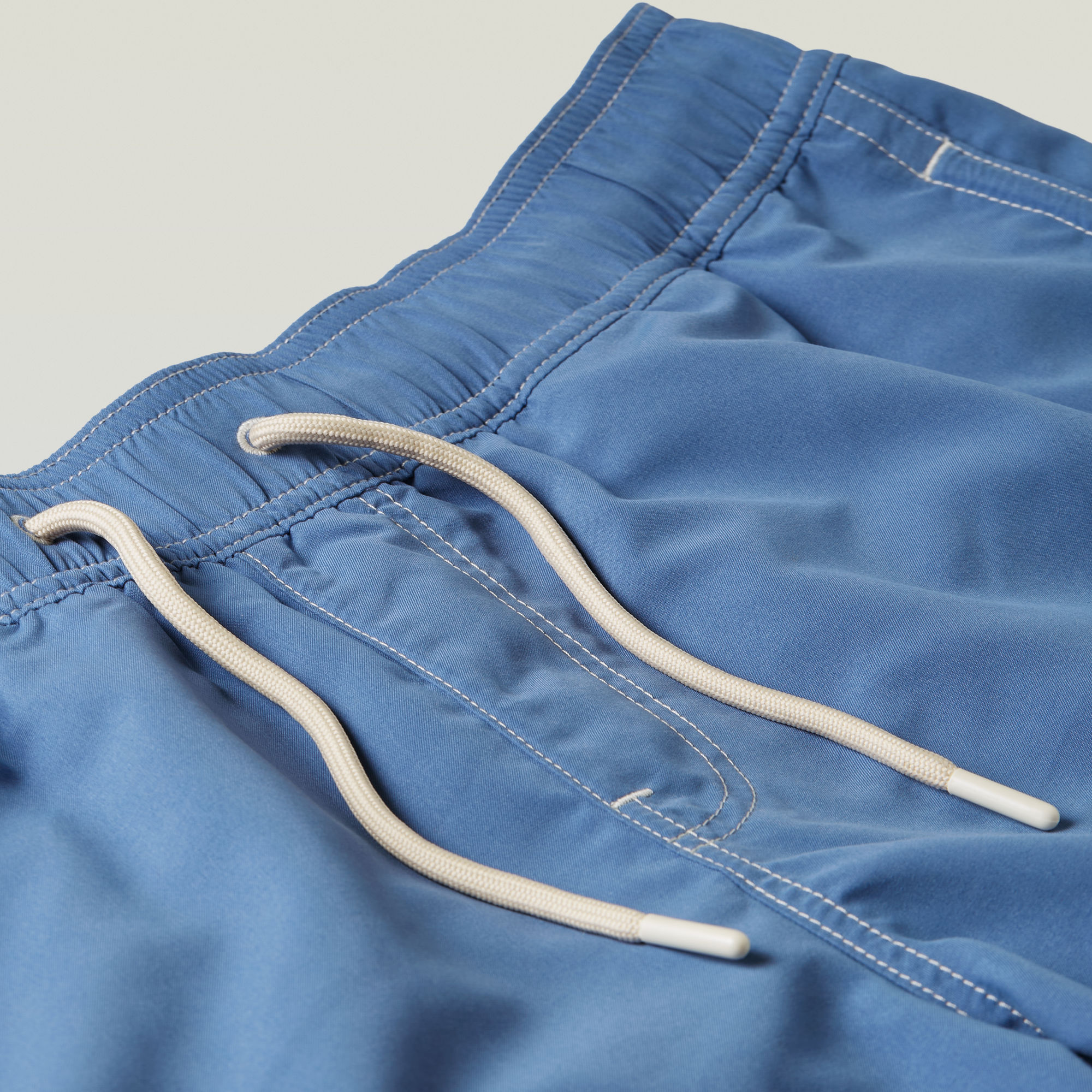 Thumbnail - Dirik Solid Badeshorts - Mittelblau - Herren