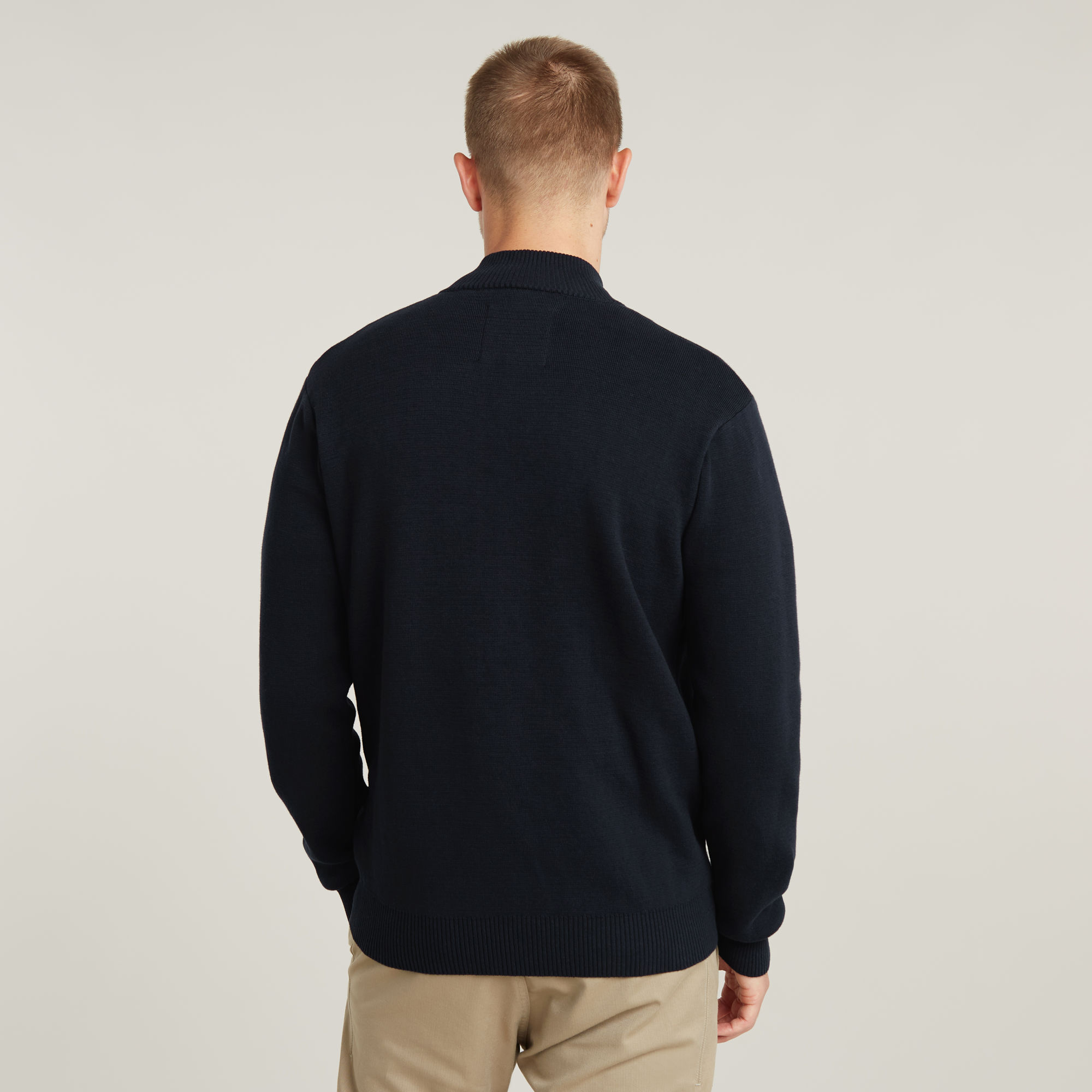 G-Star RAW Alfresco Gebreide Trui Donkerblauw Heren