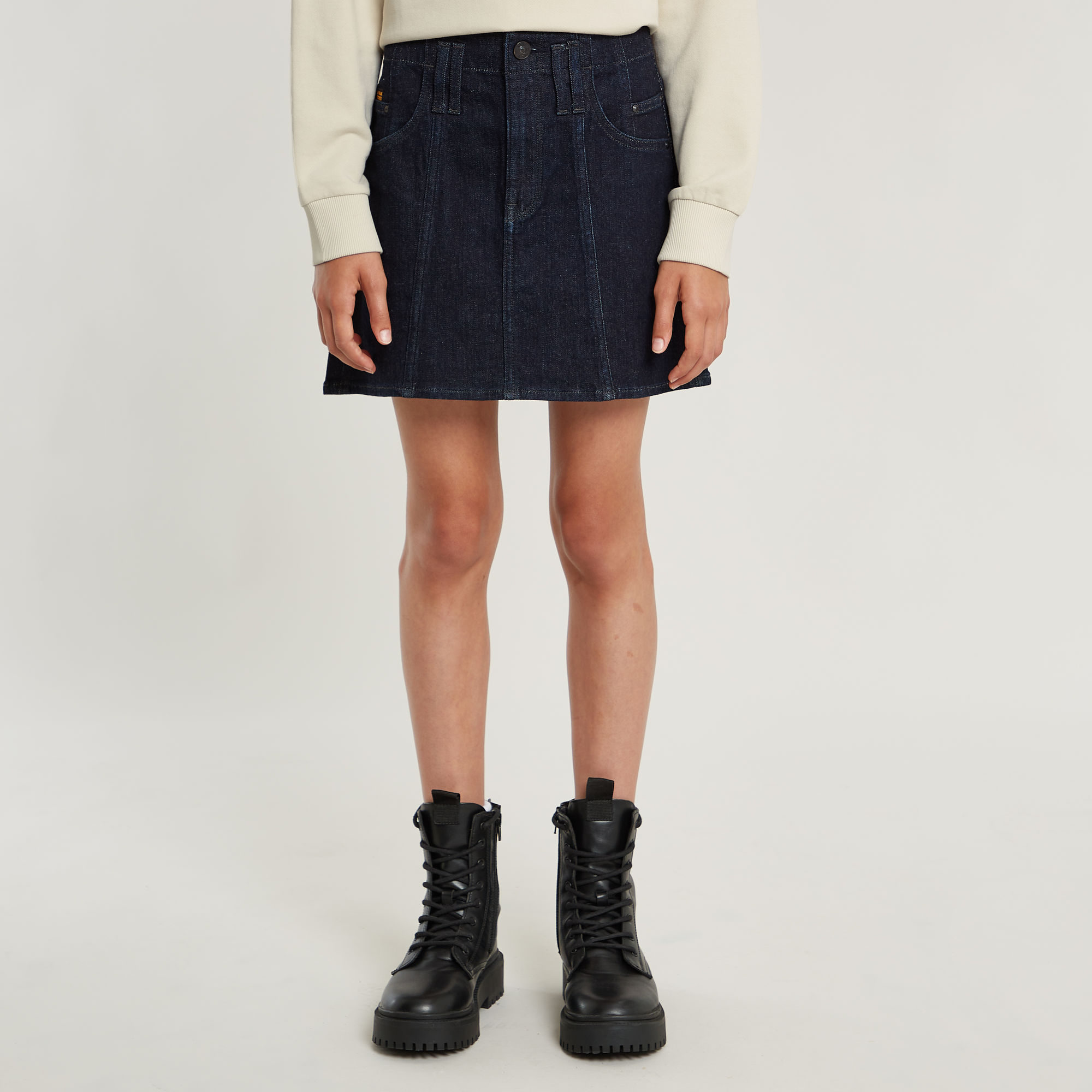 G-Star RAW Meisjes Minirok Donkerblauw meisjes