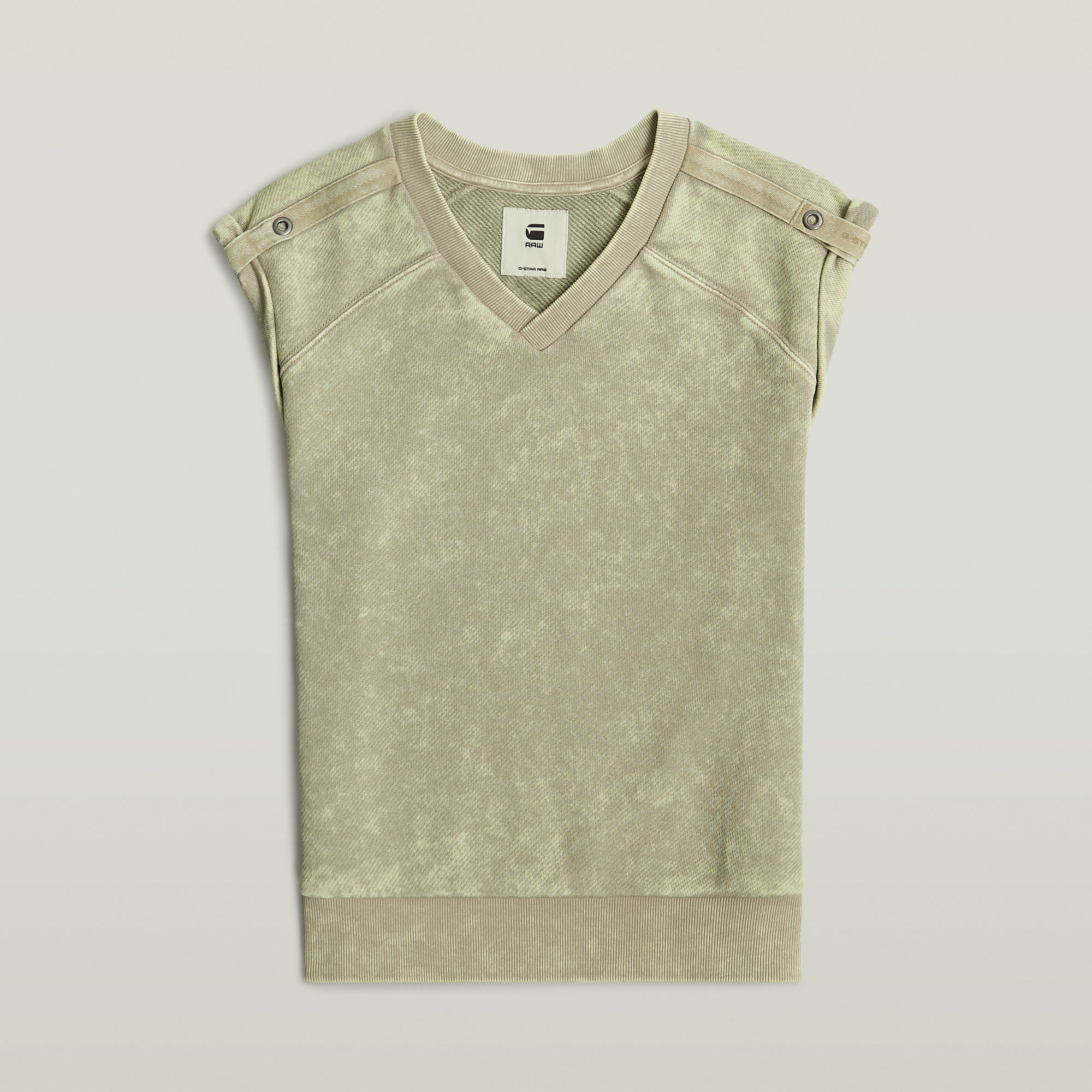 G-Star RAW Washed Sweater Beige Dames