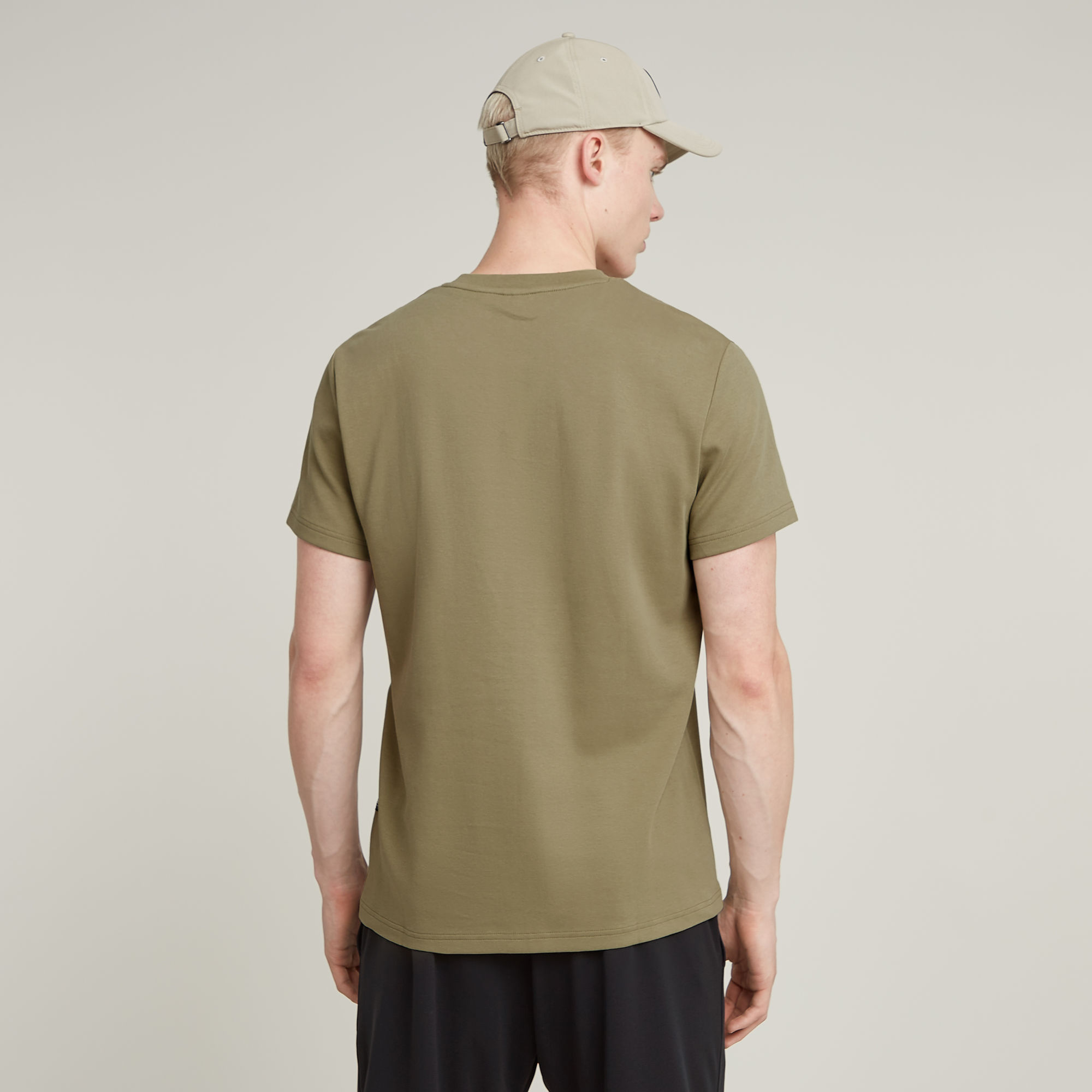 G-Star RAW G-Script T-Shirt Groen Heren
