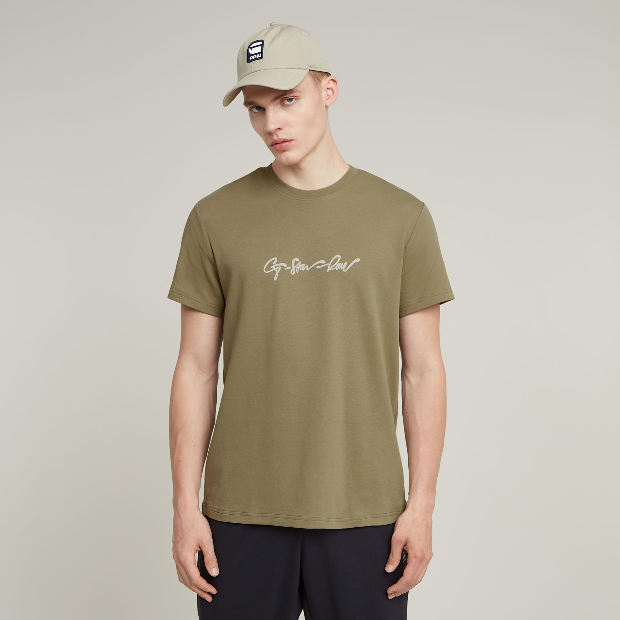 

G-Script T-Shirt - Groen - Heren