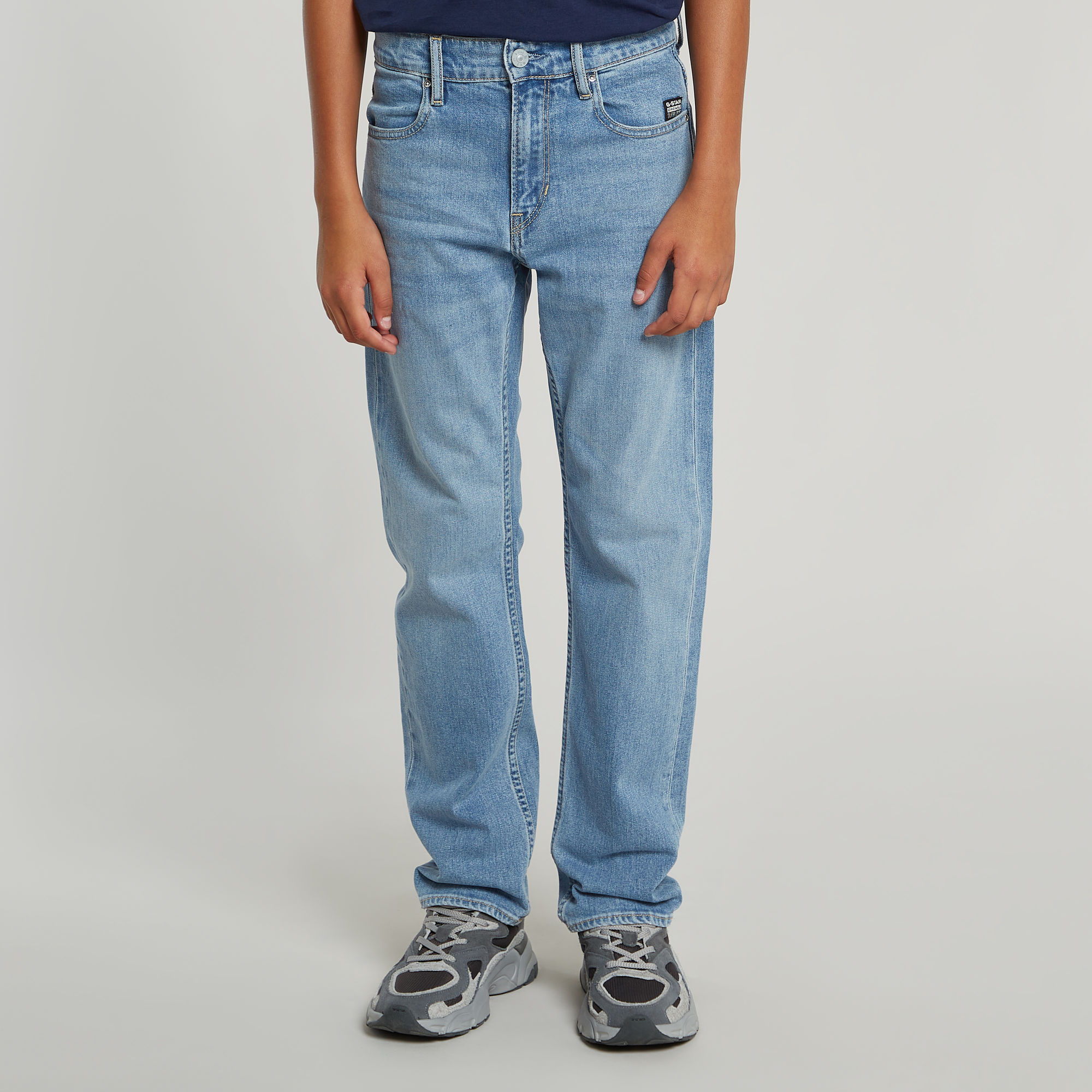 

Boys Mosa Straight Jeans - Medium blue - boys