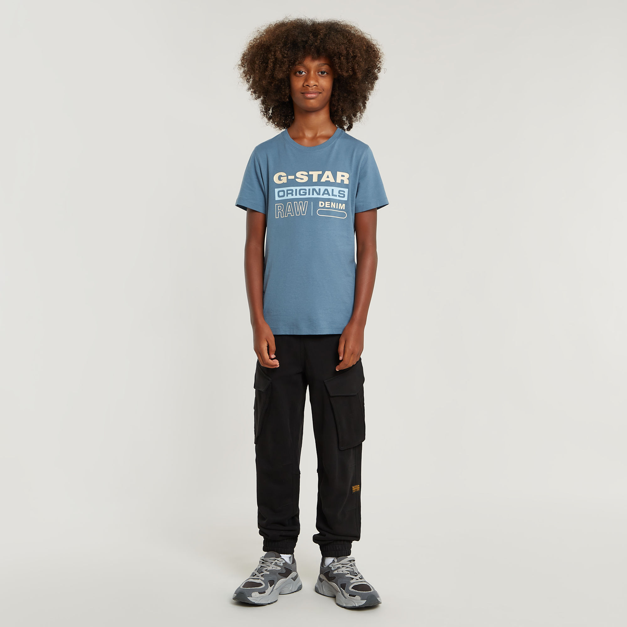 G-Star RAW Jongens Rovic Sweatpant Zwart jongens