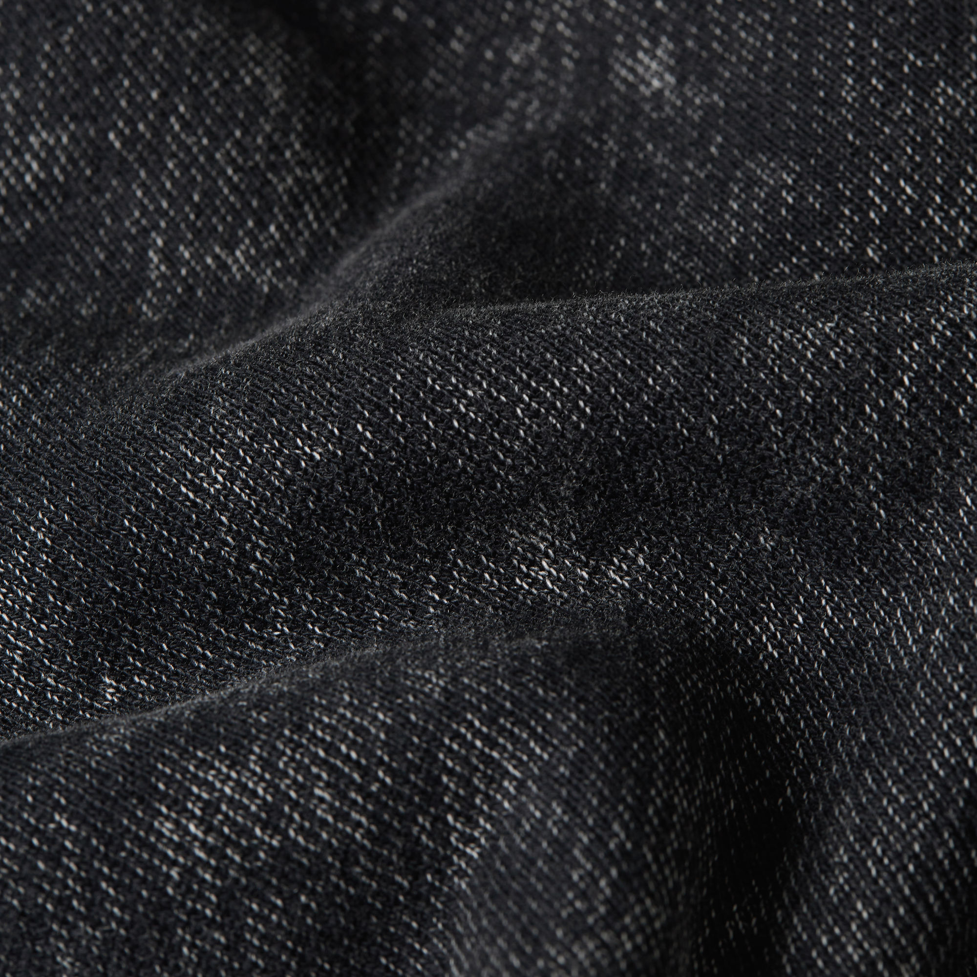 G-Star RAW Acid Wash Loose Sweater Zwart Heren