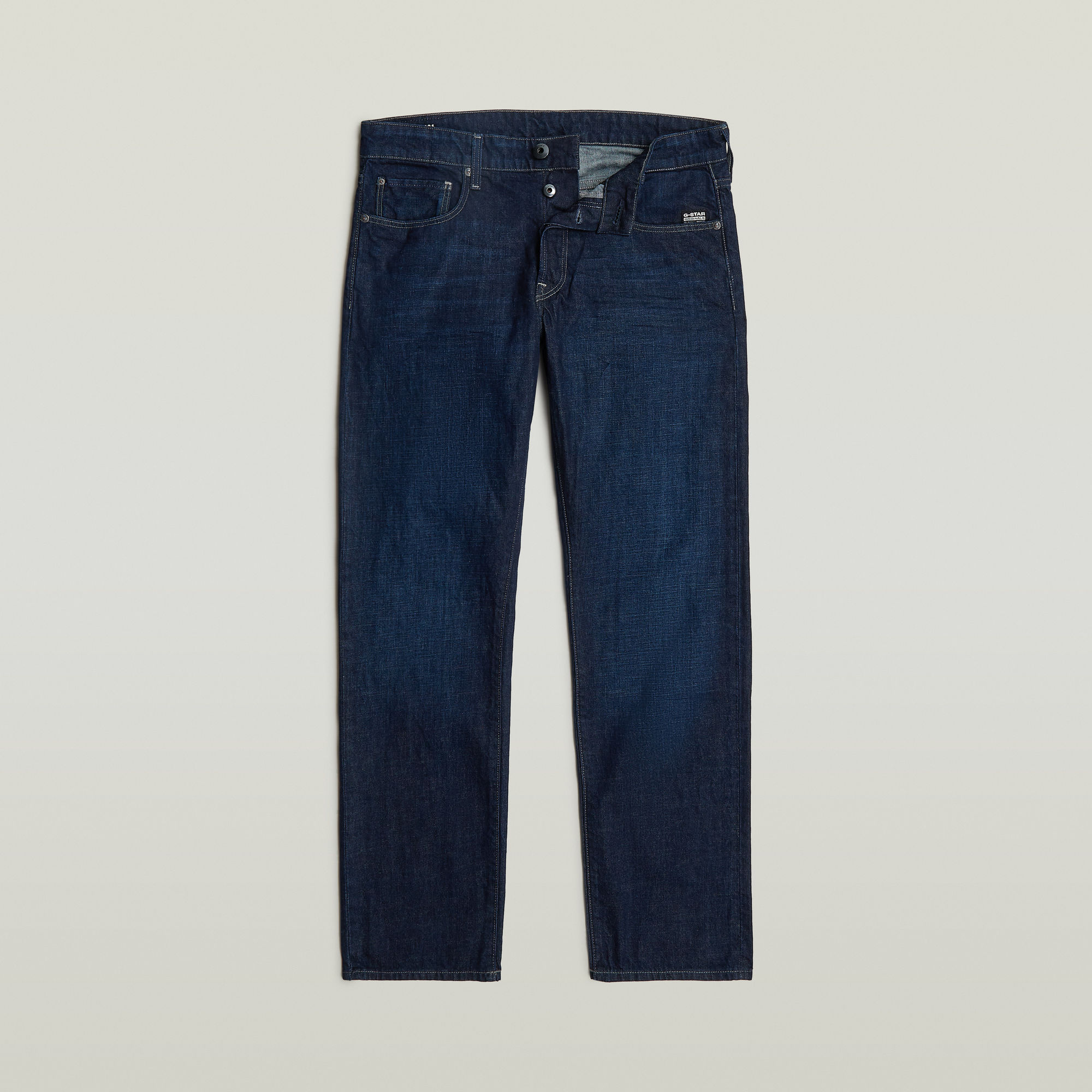 G-Star RAW 3301 Straight Jeans Donkerblauw Heren