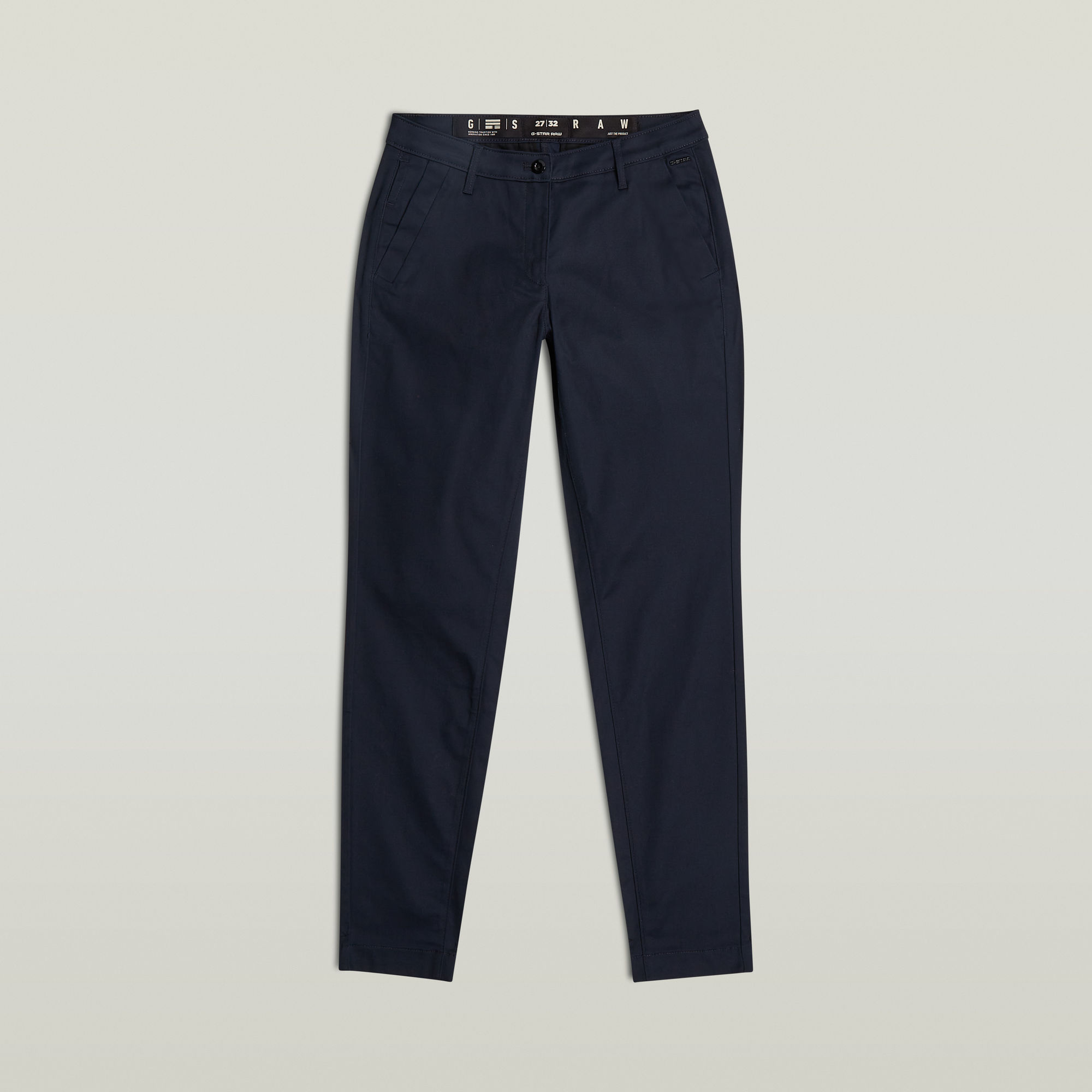 G-Star RAW Bronson Mid Waist Chino Donkerblauw Dames
