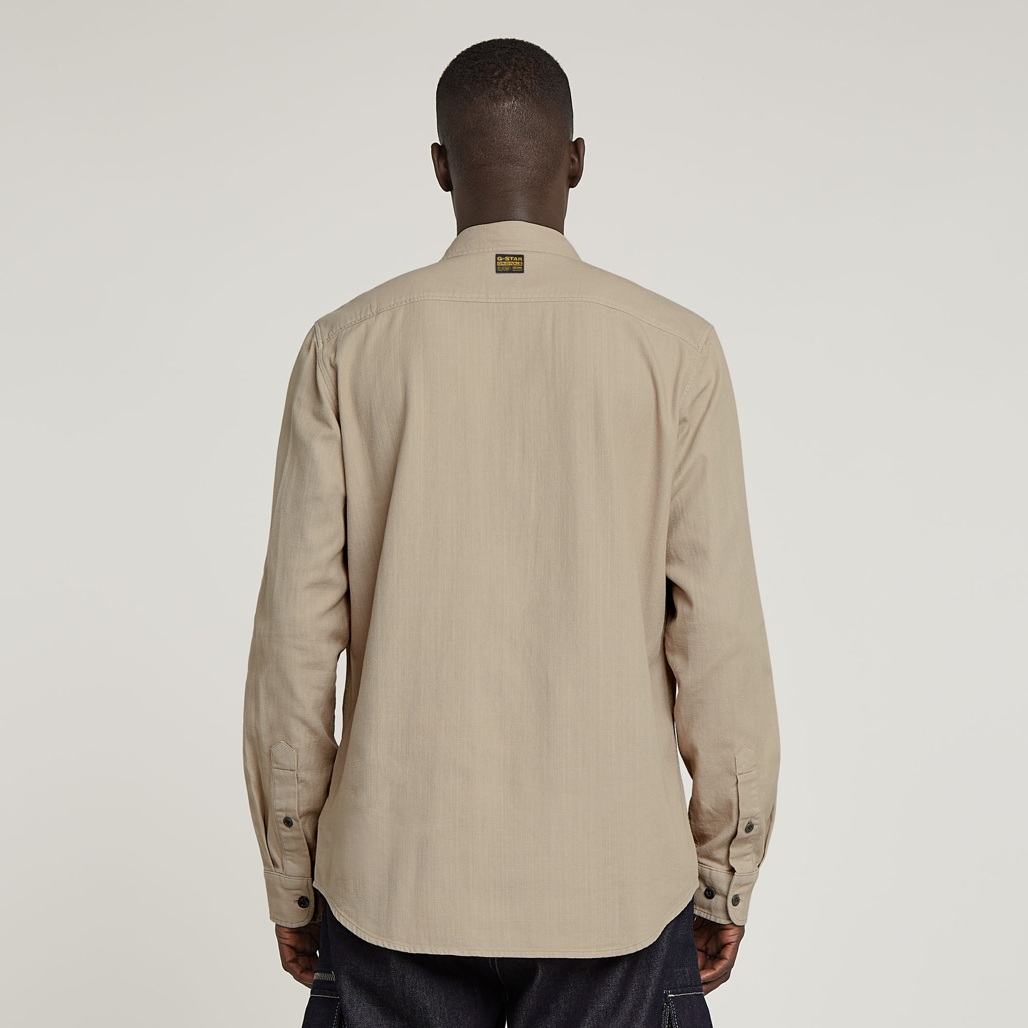 G-Star RAW Marine Slim Shirt Beige Heren
